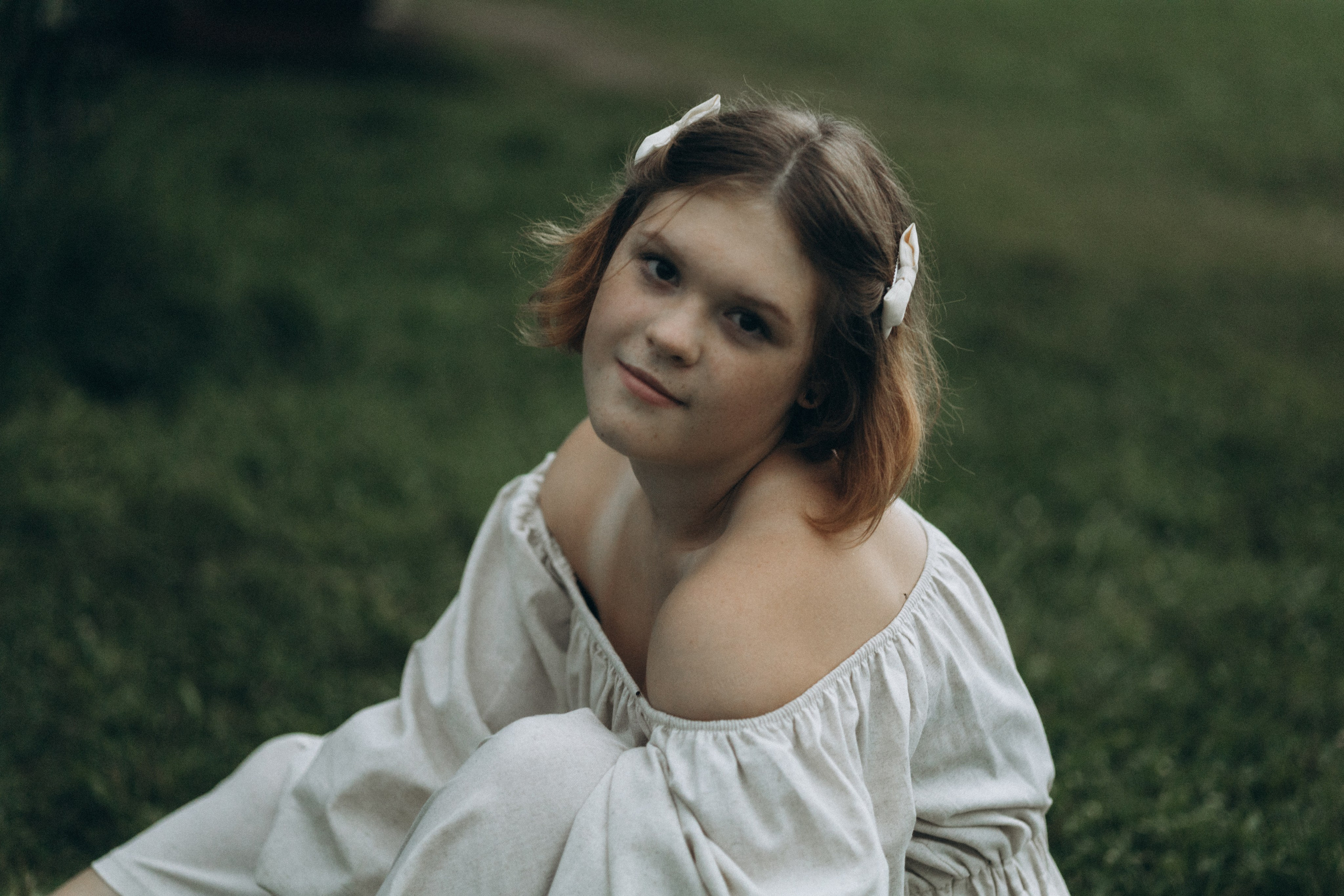Ксения с дочками. Фотограф женского портрета и семейных историй в жанре life в Нижнем Новгороде Елена Матросова