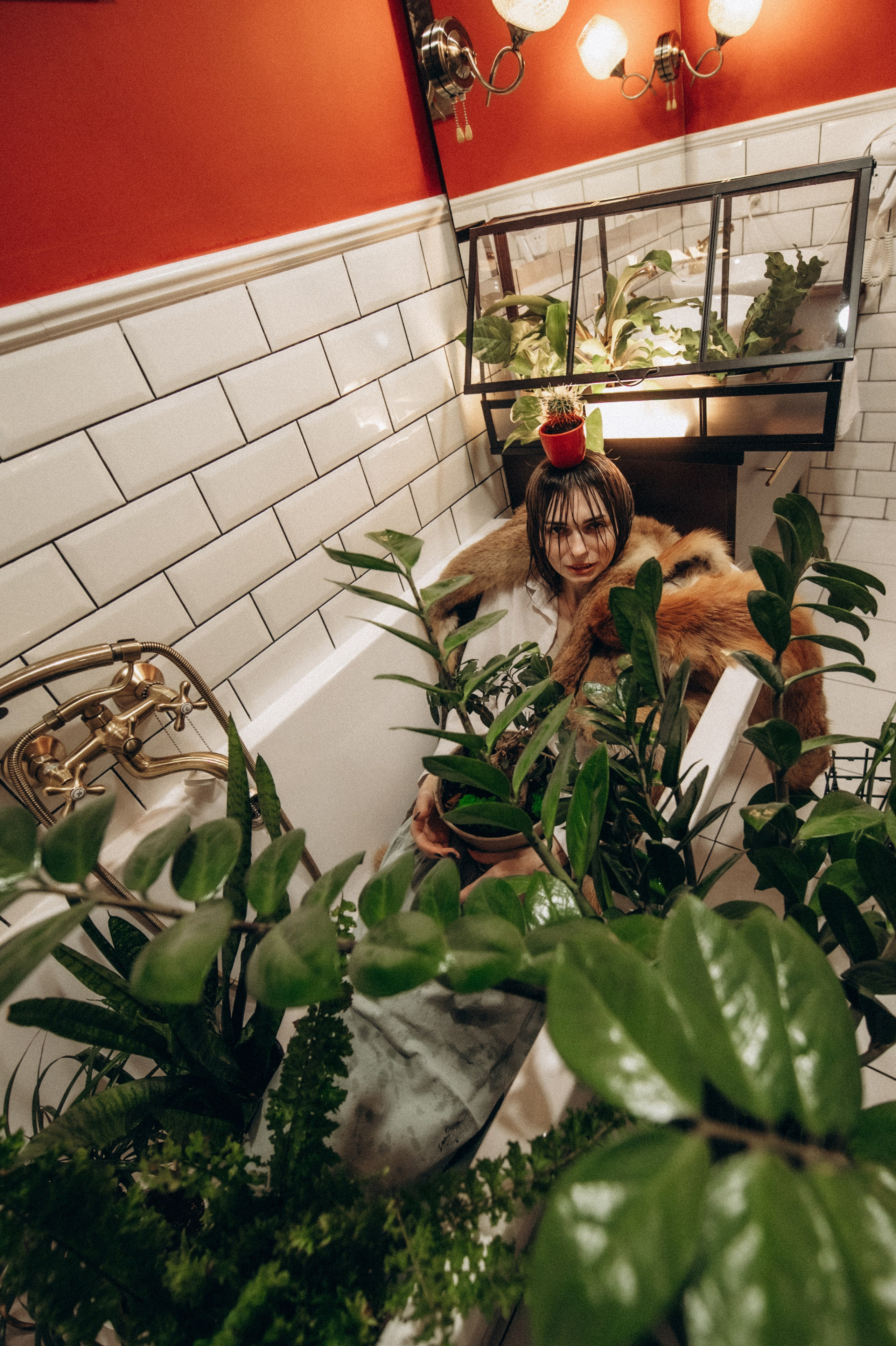 Отель. Цветы. В душе/ванна. Фотограф Котова Валентина