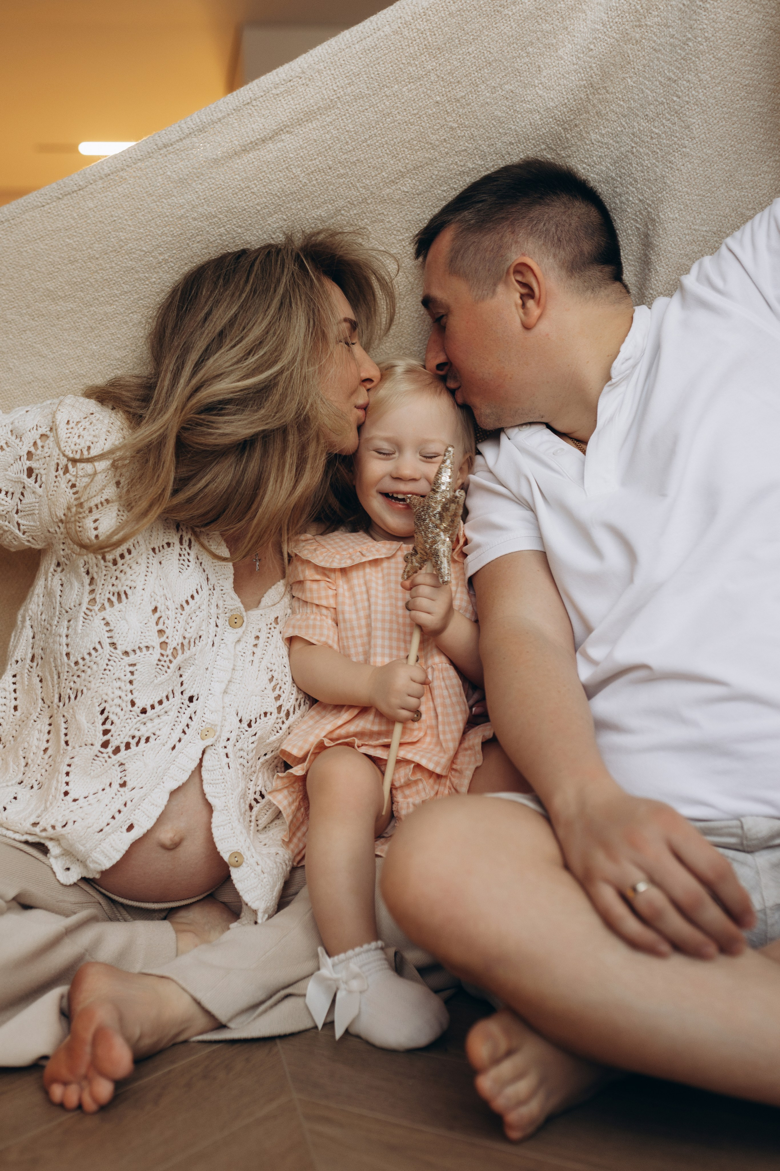 Домашняя Семейная фотосессия в Краснодаре. Семейный фотограф в Краснодаре Яна Морева