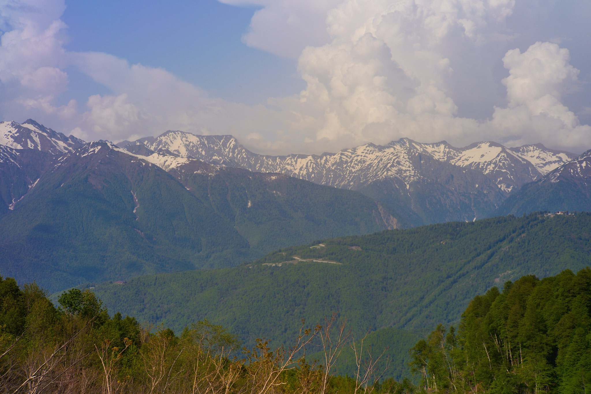 Красная Поляна, апрель 2024. Фотограф, Римма Невинская