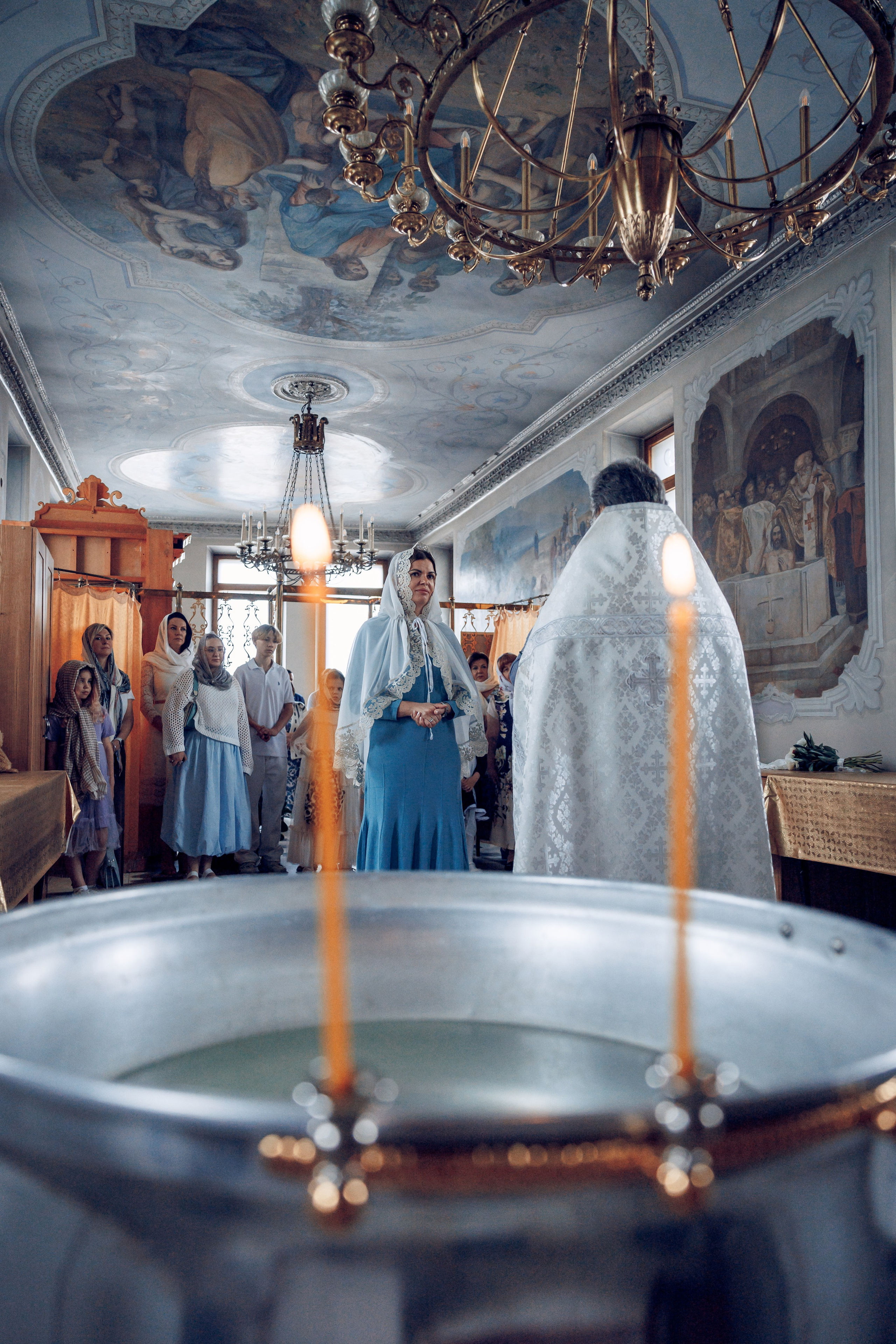 Крещение в Елоховском Богоявленном соборе. Профессиональный фотограф в Москве и Мо Мария Шантарёва