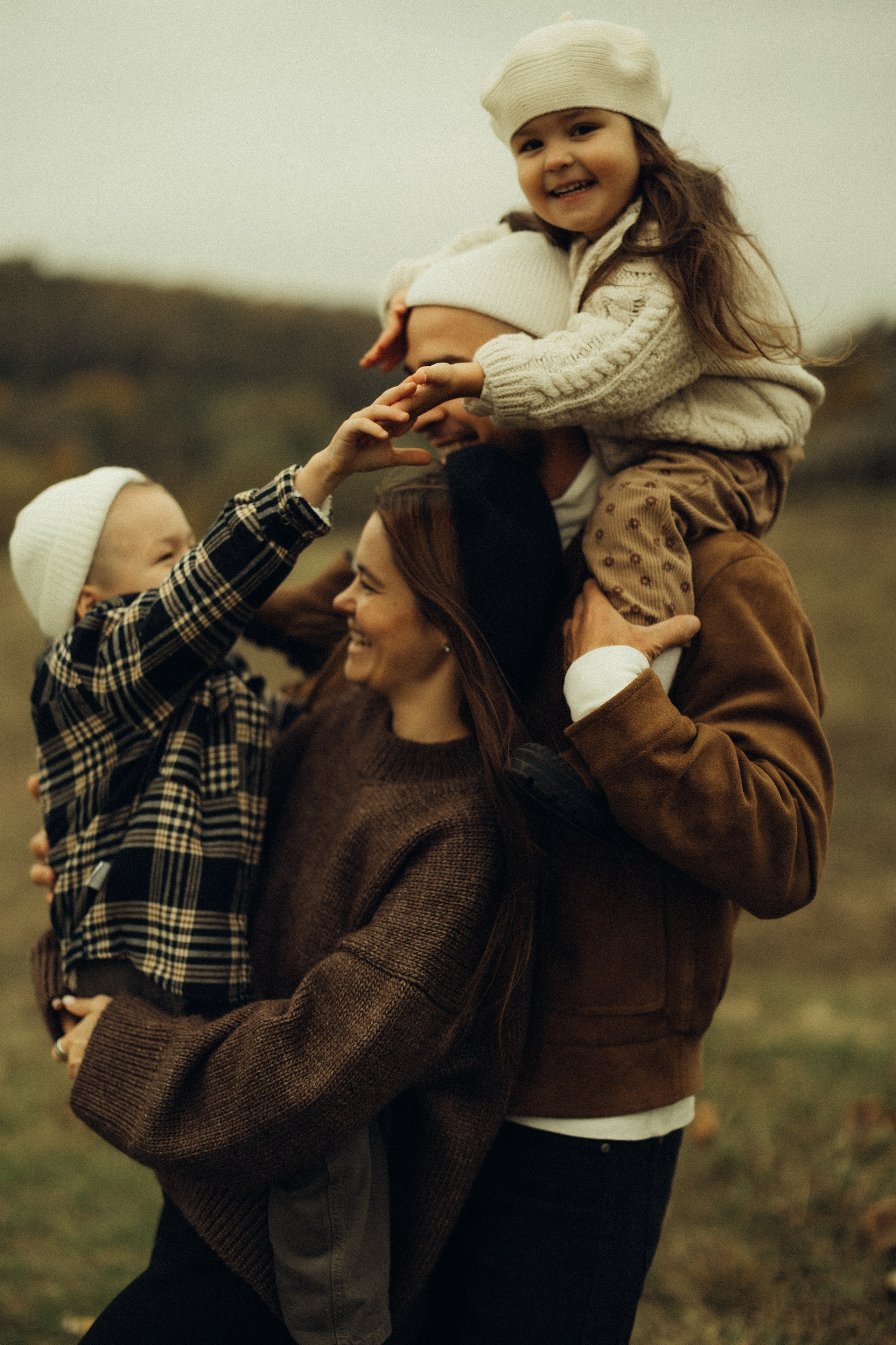 Света, Дима, Сара, Лев. Семейный фотограф Оля Гладченко
