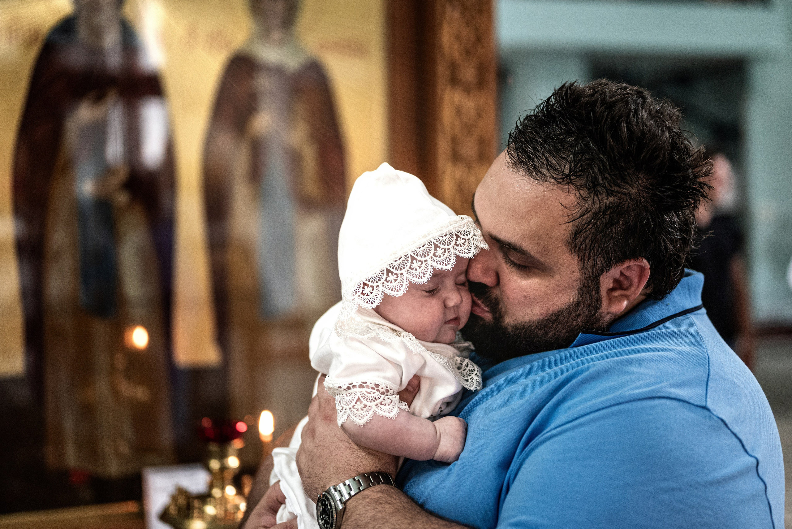 Крещение Анна. Семейный и детский фотограф Москва