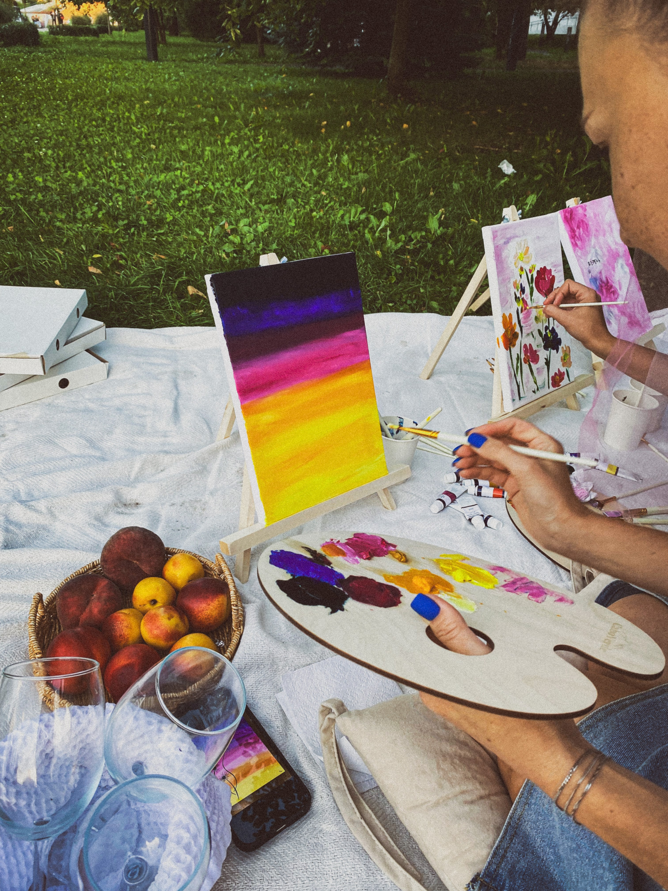 Девичник в парке Чёрное озеро. Чувственный мобильный фотограф в Казани и Сочи Дьяченко Дарья