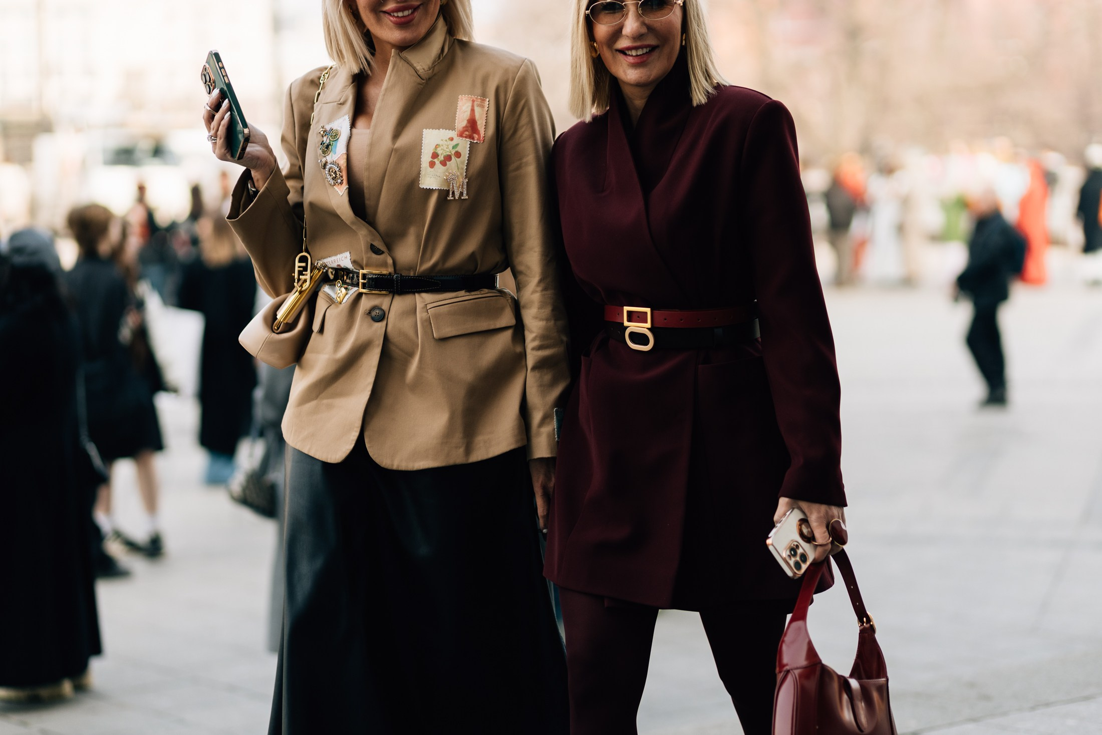 Moscow Fashion Week Streetstyle Day 1. Shami Pezhonov Photography
