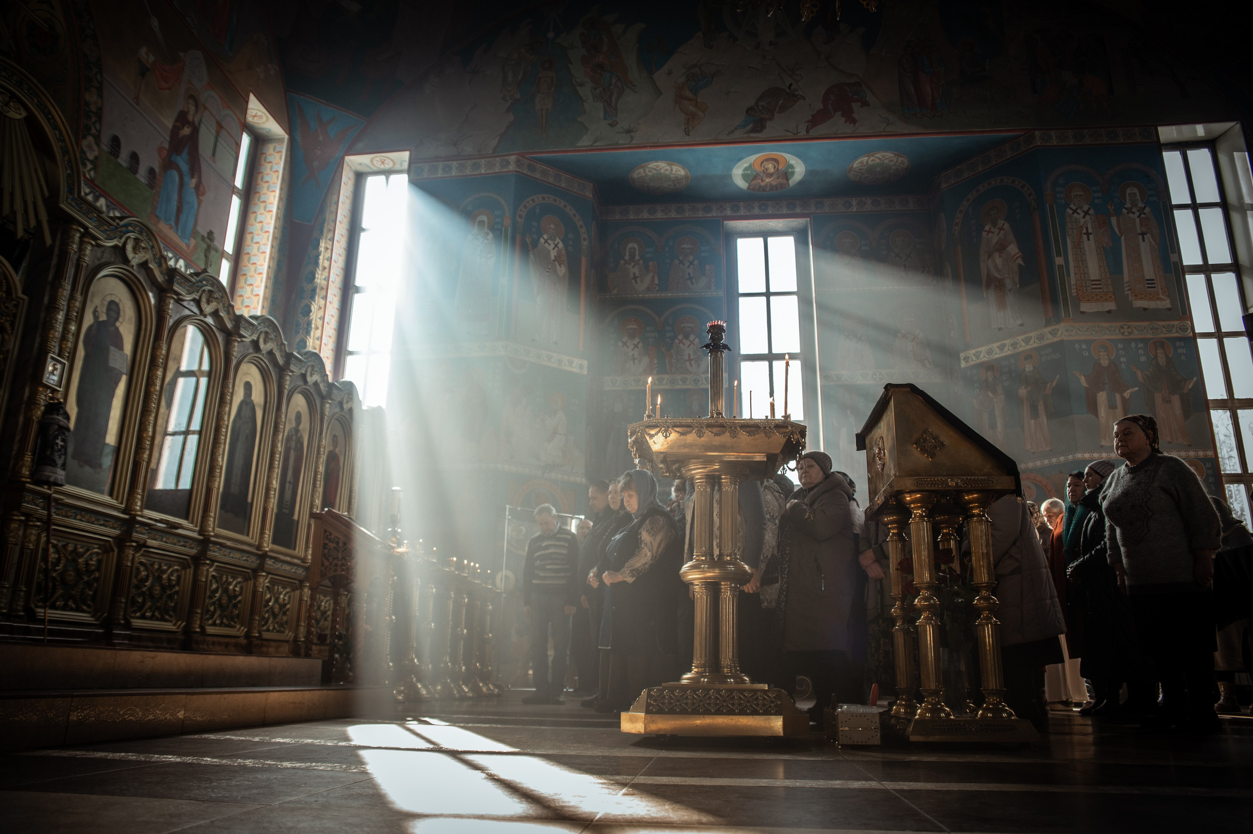 Преждеосвящение Даров. Храм Серафима Саровского. Церковный, семейный и репортажный фотограф Волгоград, Волжский