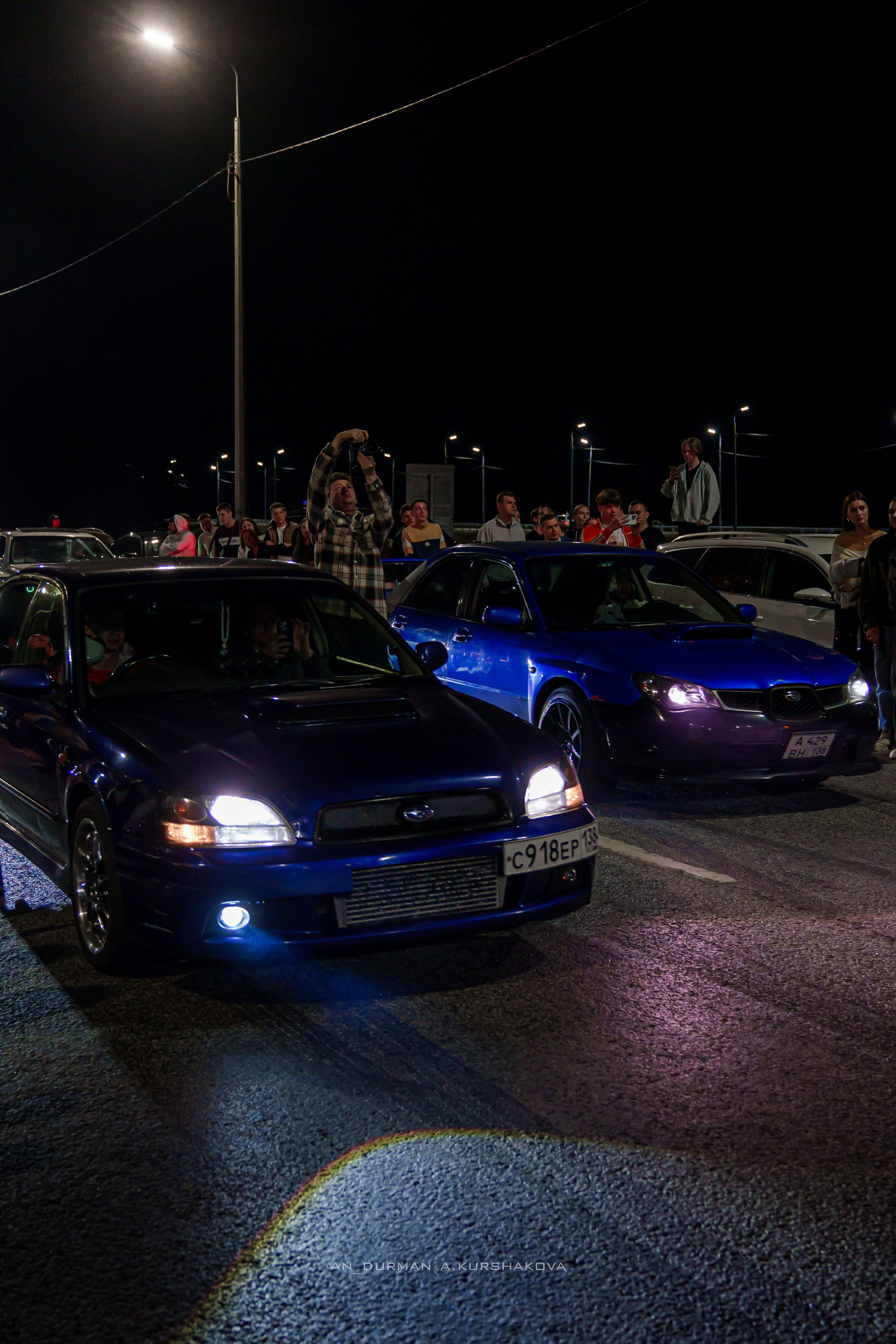 Night drag 25'. Фотограф, видеограф и пилот дрона на Байкале