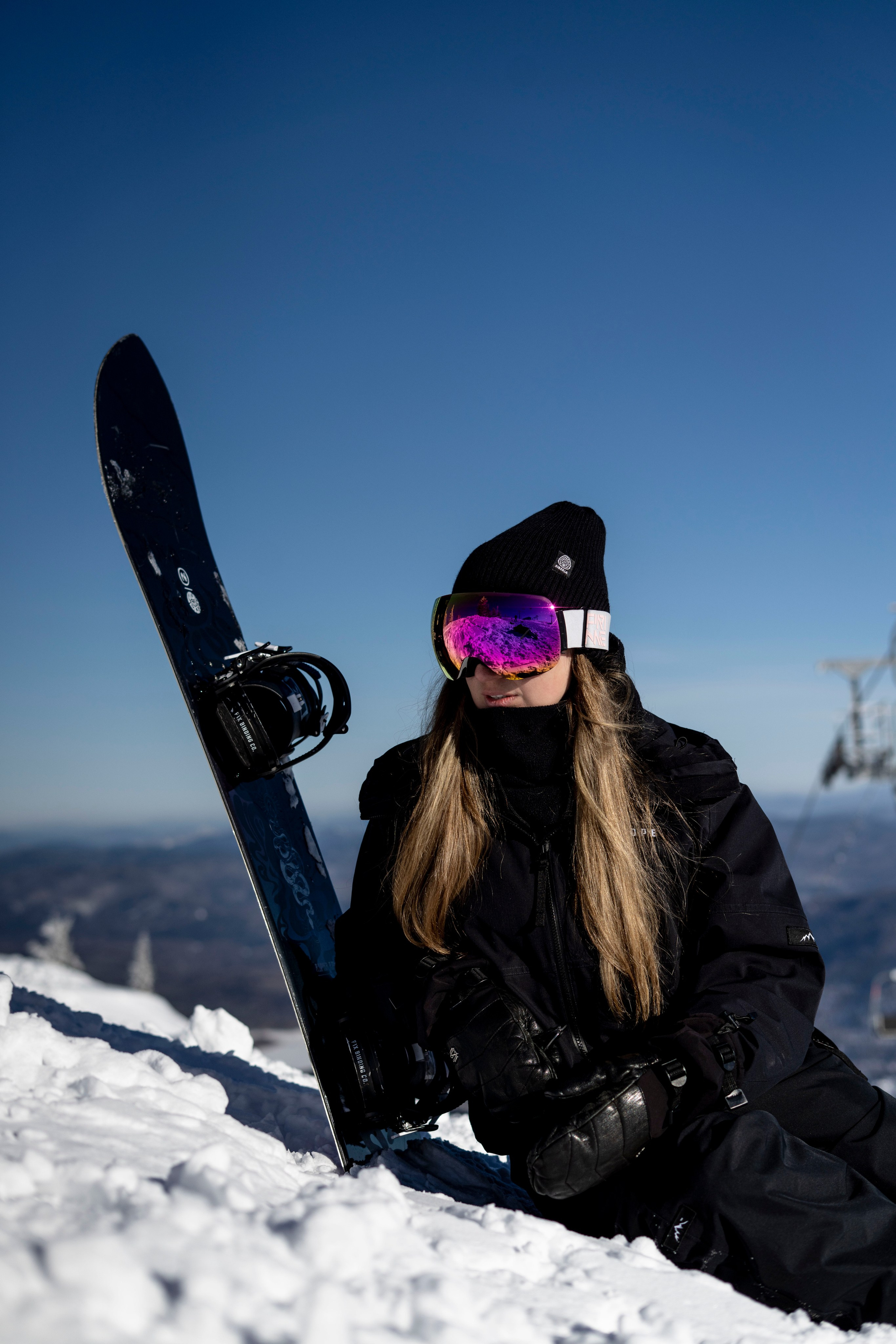 Фотосессия на вершине. Анастасия Паршукова — фотограф Шерегеш Новосибирск