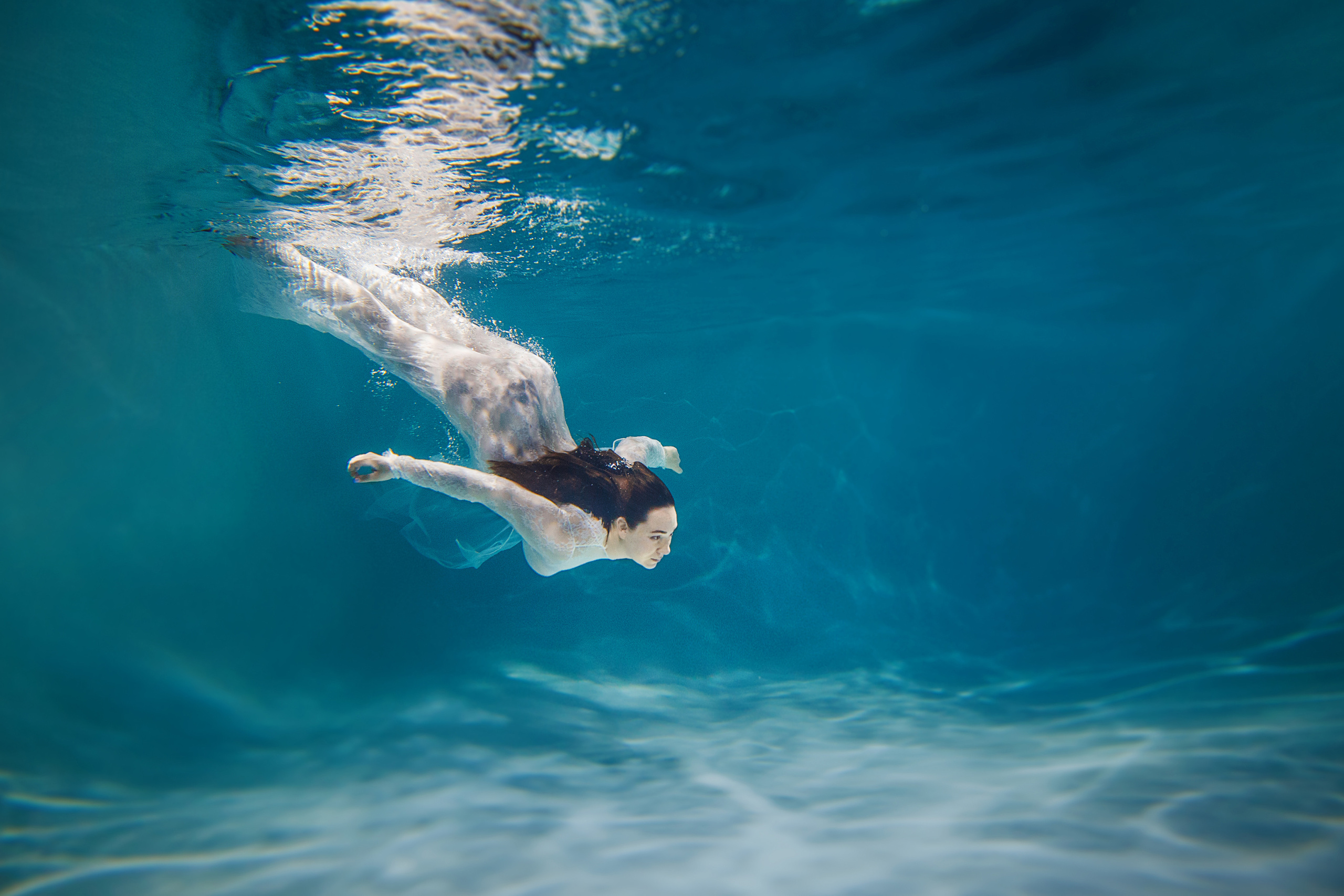 Подводная фотосессия. Портретный и семейный фотограф в Москве Ольга Туровцева