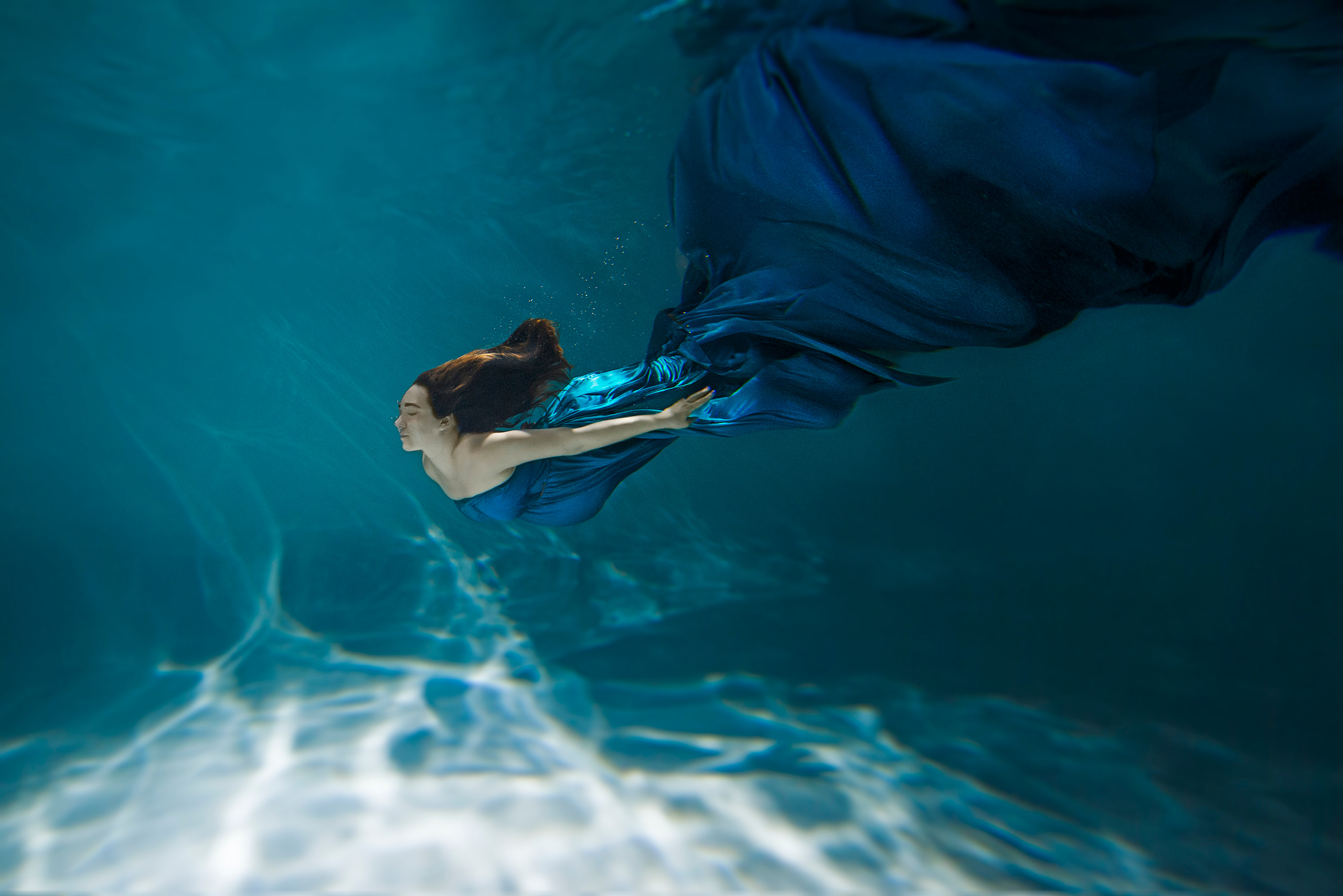 Подводная фотосессия. Портретный и семейный фотограф в Москве Ольга Туровцева