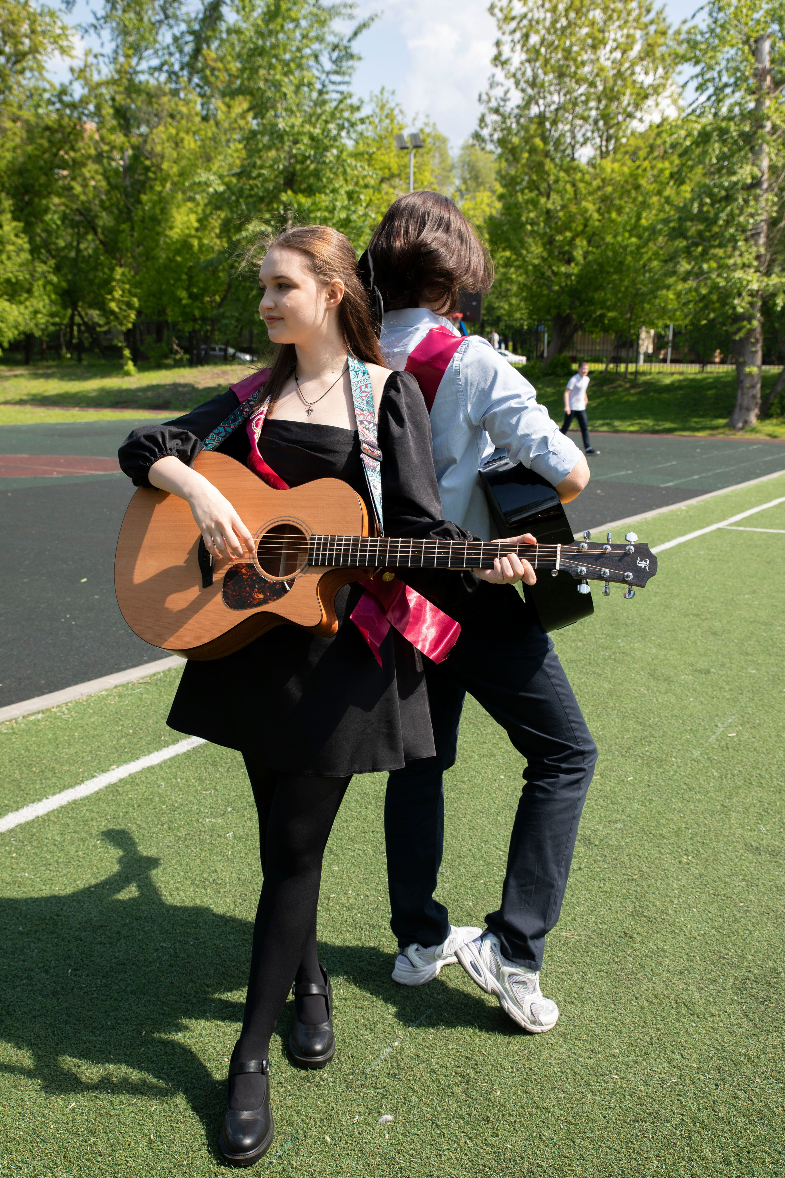 Последний звонок Школа Баренбаума 1517. Фотограф в Москве Яна Полосина