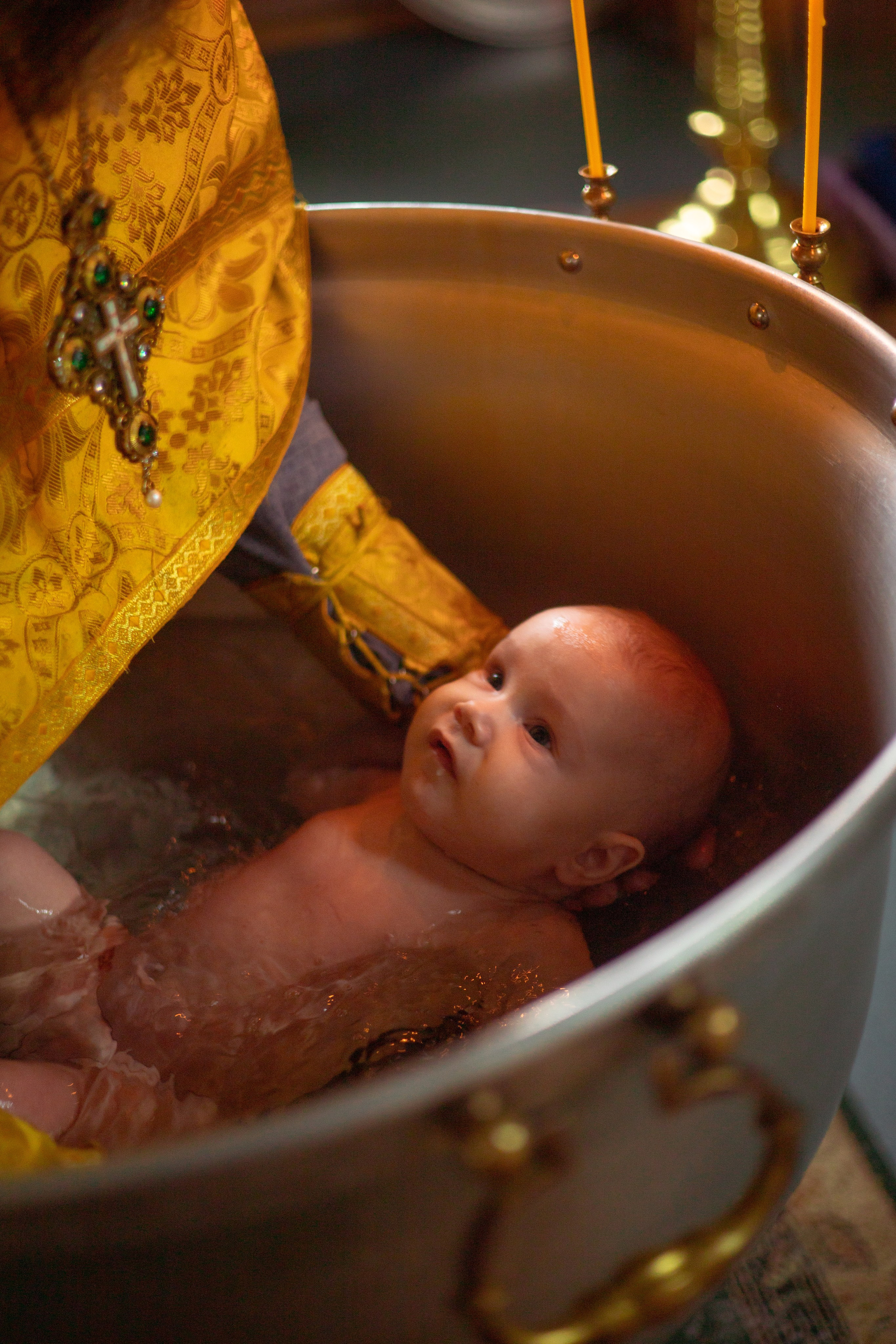 Таинство крещения Дарьи. Семейный и детский фотограф в Михайловке Татьяна Лестьева