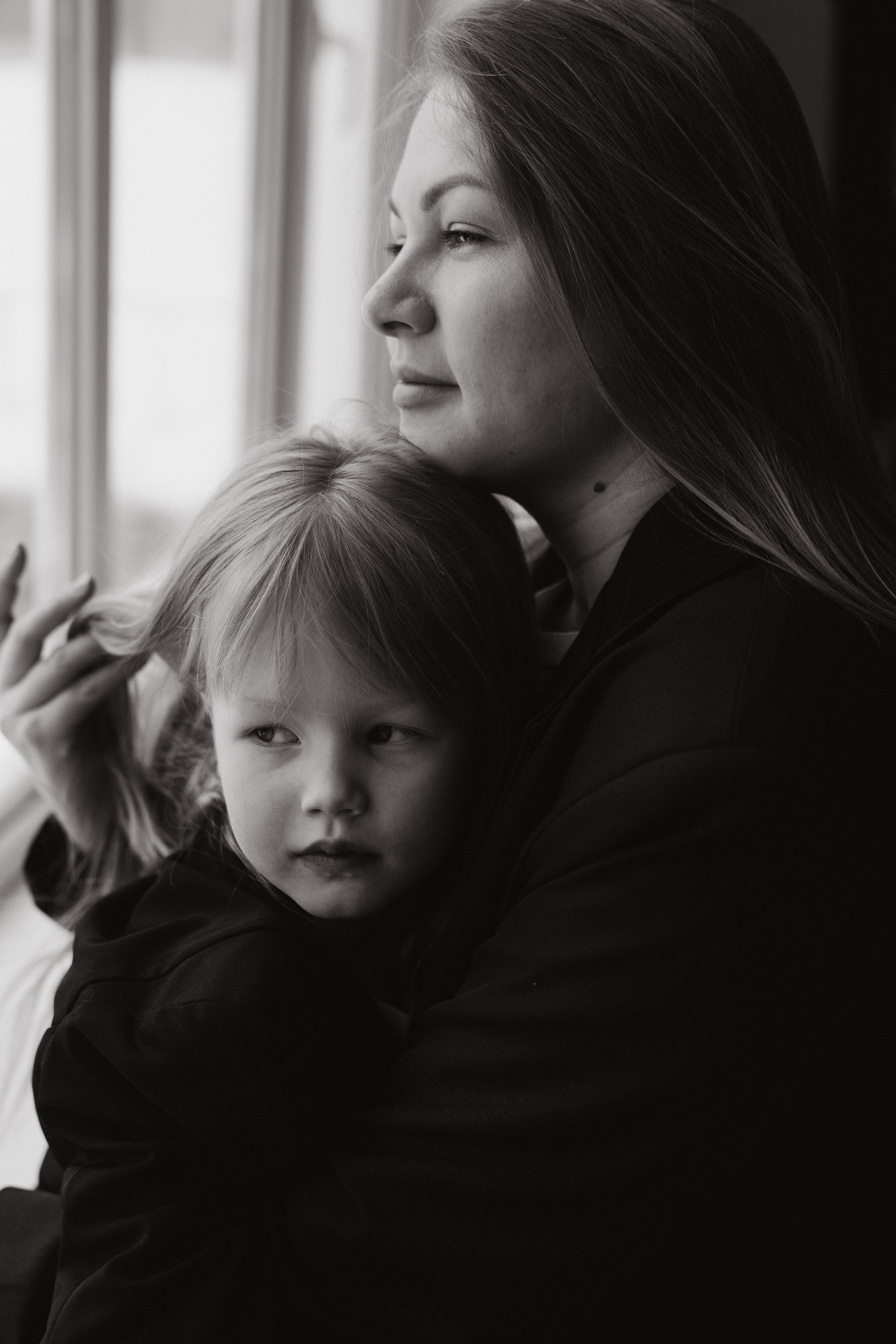 Студийная фотосессия материнства. Семейный, ньюборн фотограф, фотограф на роды в Москве, Виктория Тюльдюкова