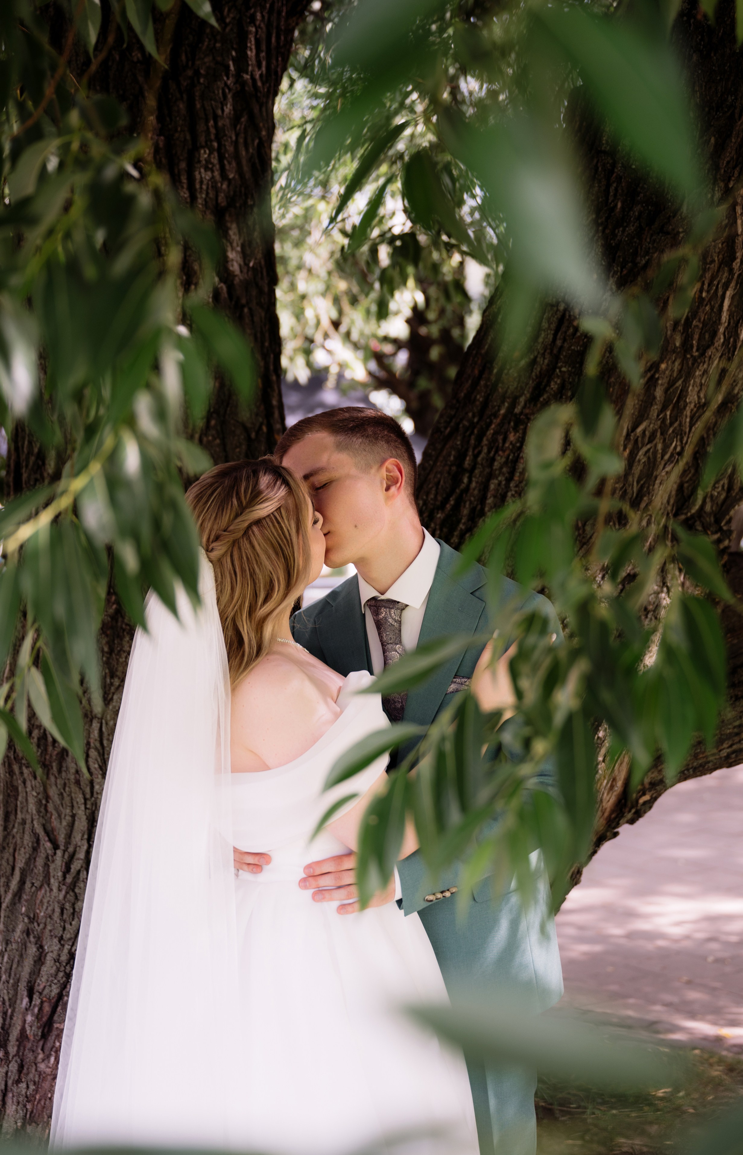 Свадебная прогулка в Царицино. Фотограф в Москве Алёна Степутенко