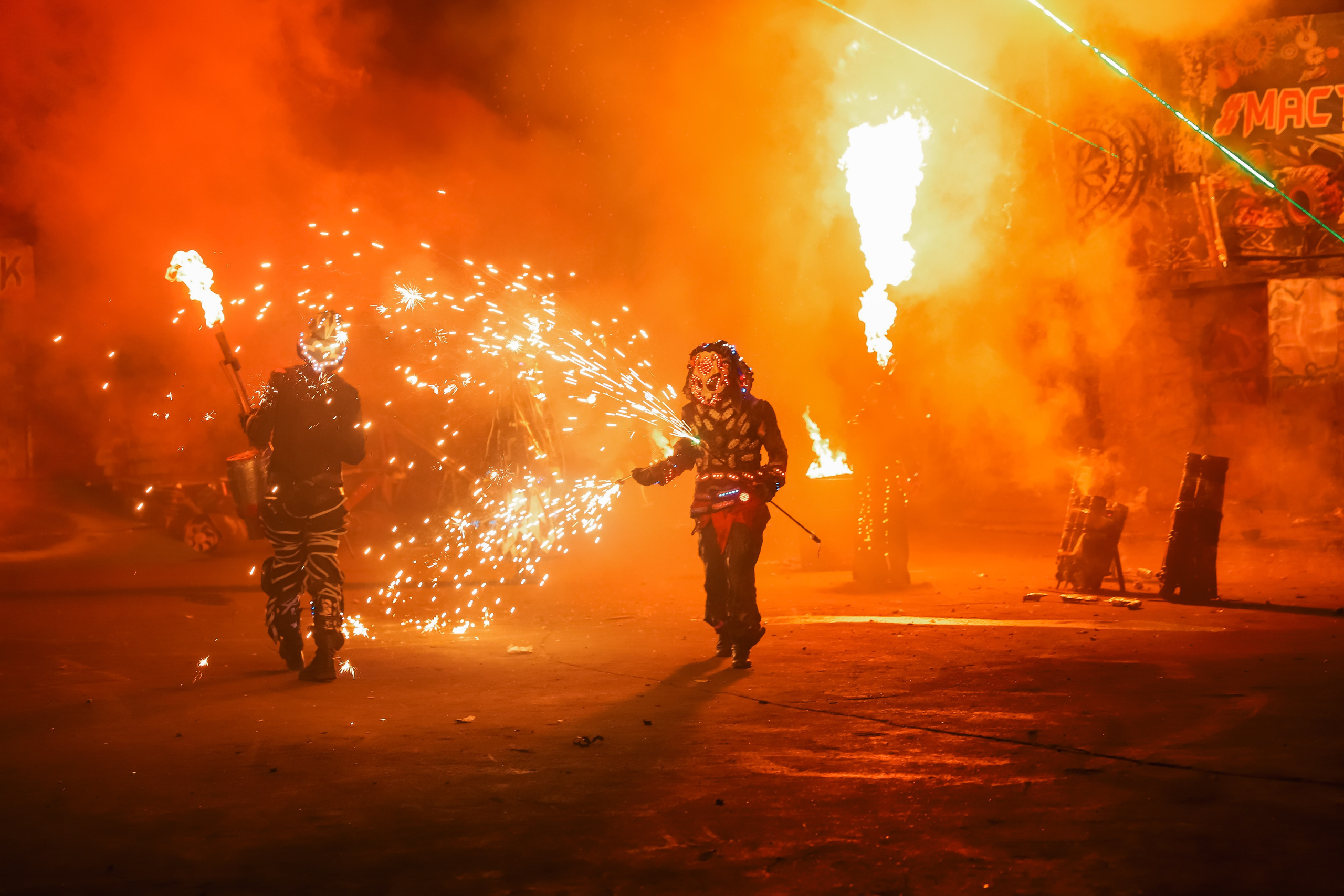 Вселенский фестиваль огня мастера Панина 2024, Москва
