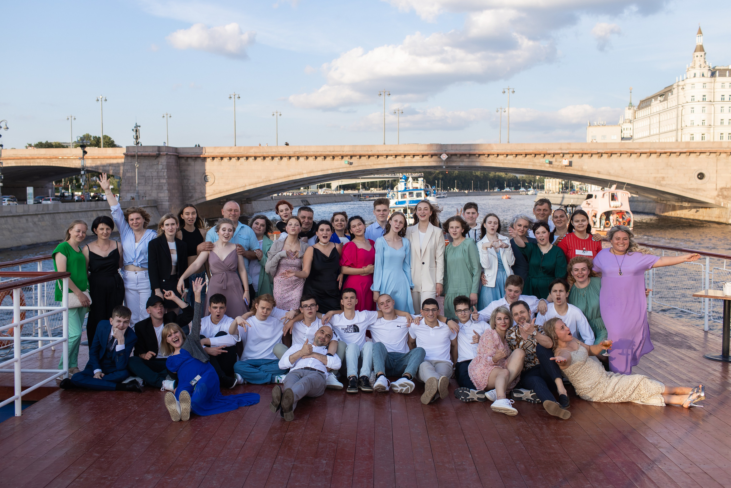 Выпускной на теплоходе Ривьера. Фотограф в Москве Десятова Ксения