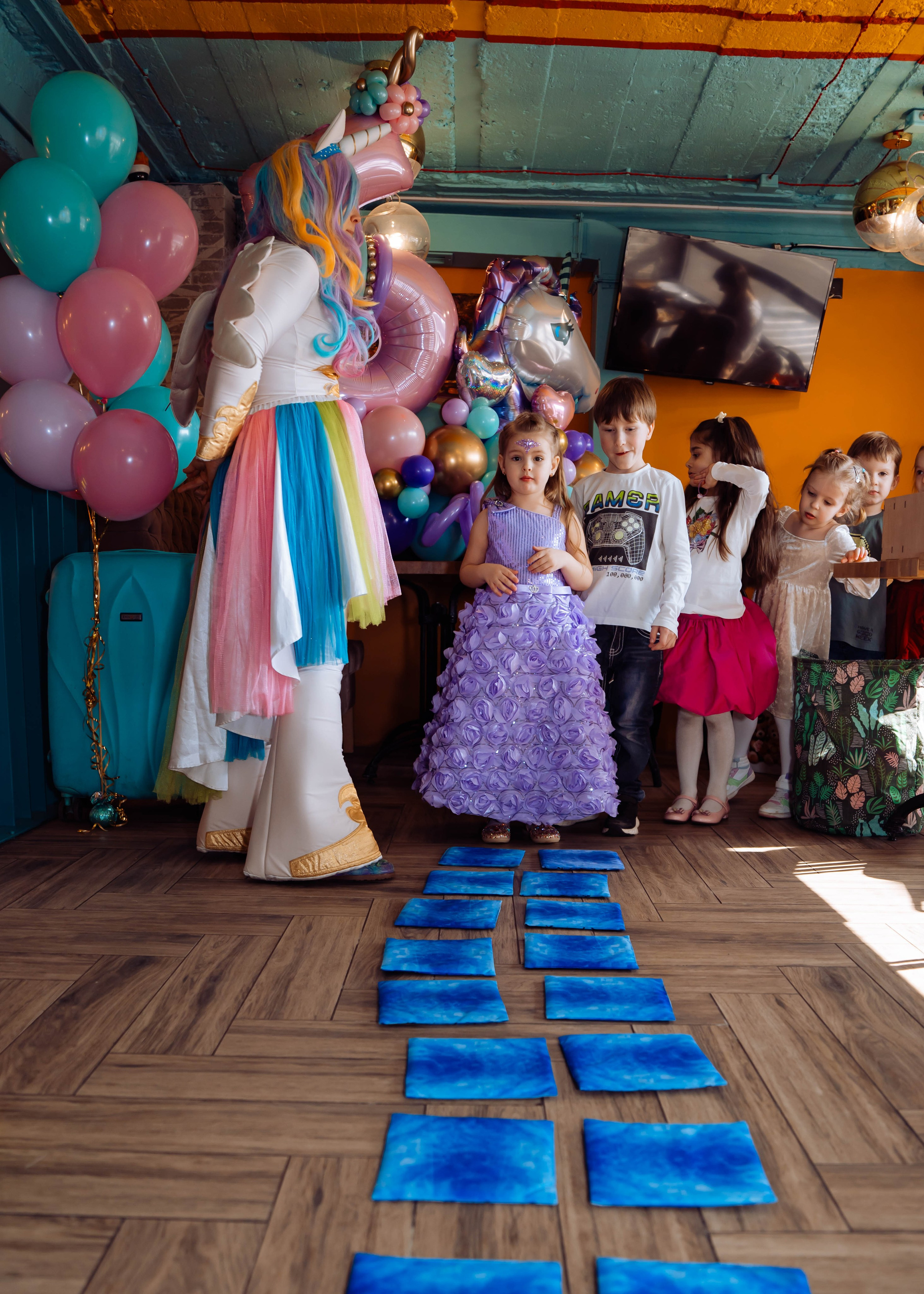 День Рождения с Единорожкой. Крамер Юлиана детский и семейный фотограф