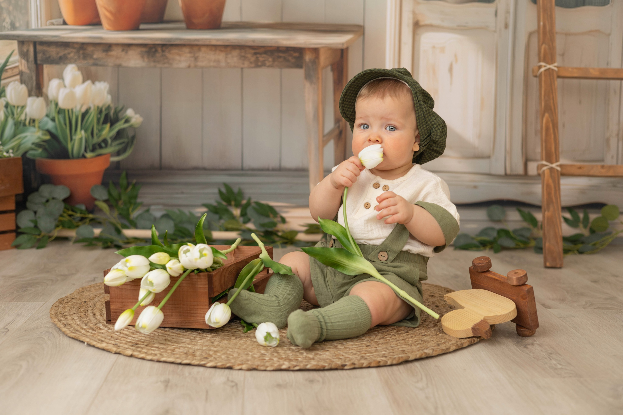 «Тюльпанчики». «Вкадре» — фотосессия новорожденных Тула | детский фотограф в Туле