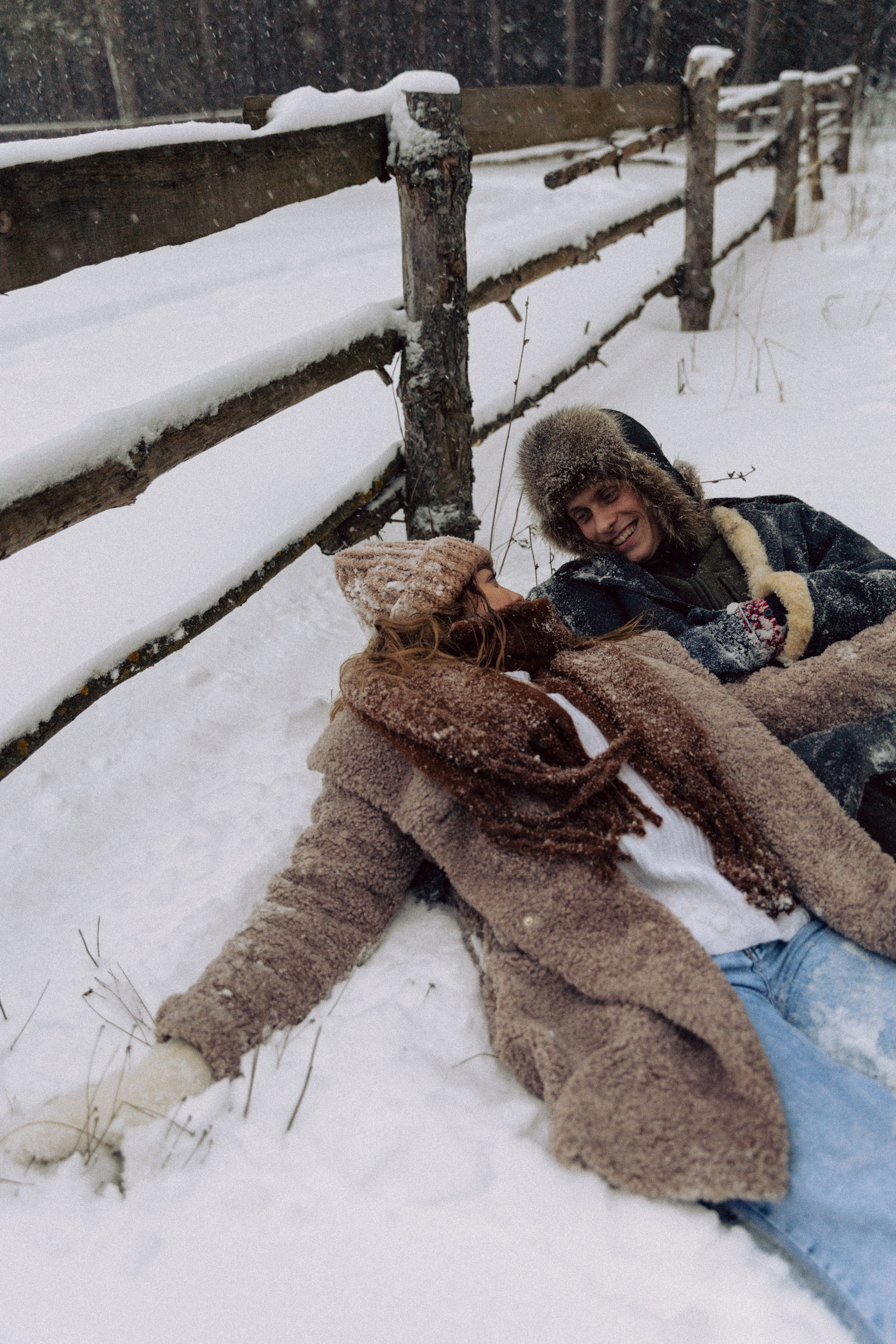Зимняя лав стори. Фотограф Ульяна Дивина в Нижнем Новгороде и Нижегородской области