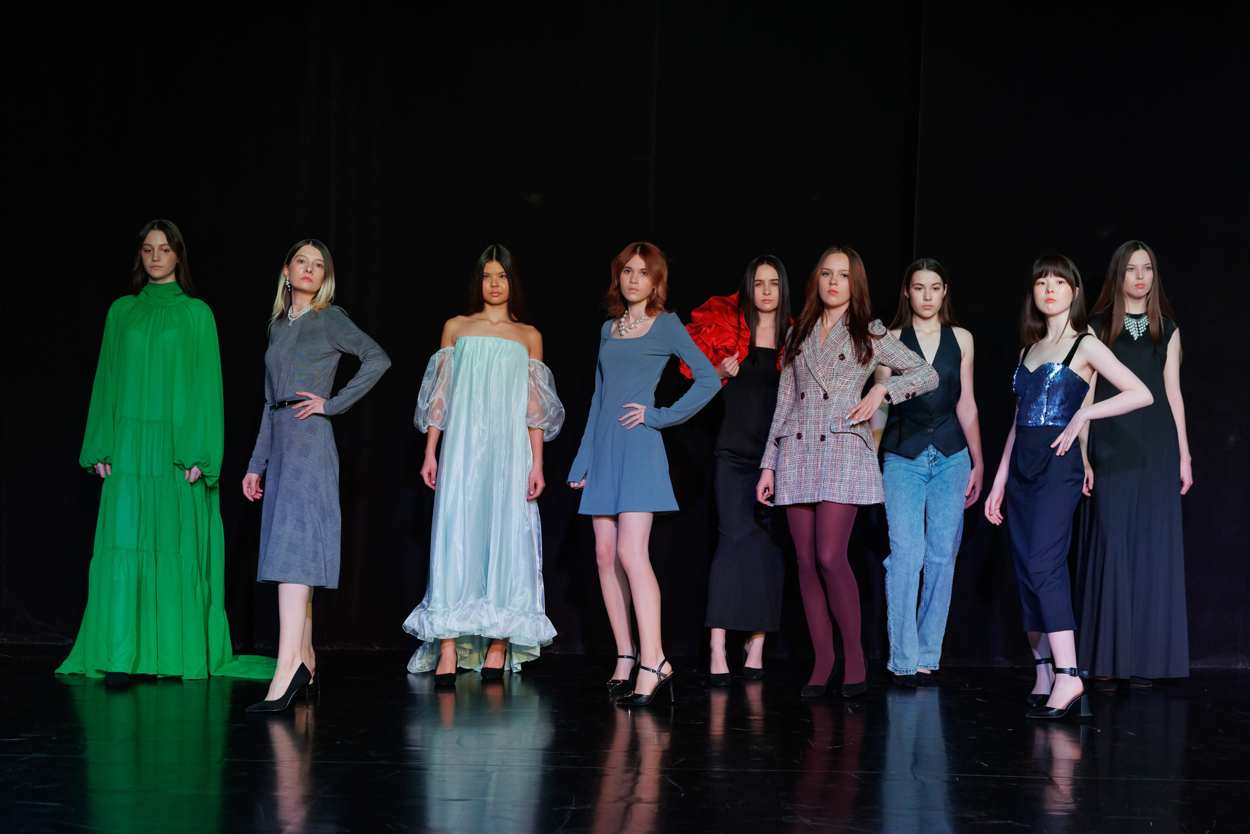 Показ коллекций Новосибирских дизайнеров для Fly Production. Фотограф Новосибирск — Наталья Гресь