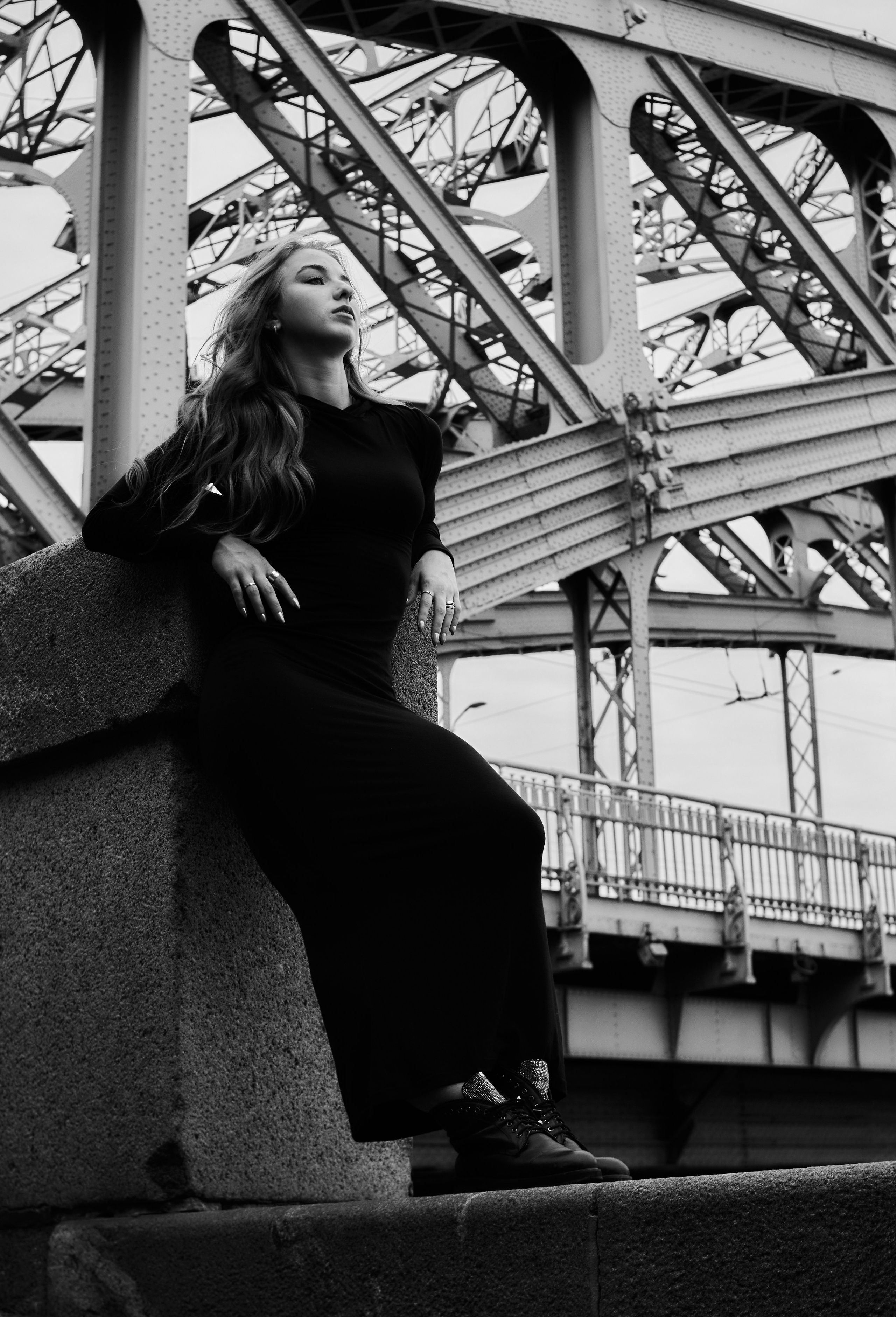 Большеохтинский мост. Фотограф в Санкт-Петербурге Анна Anetprophoto (женские, семейные, лавстори и контент-съемки)