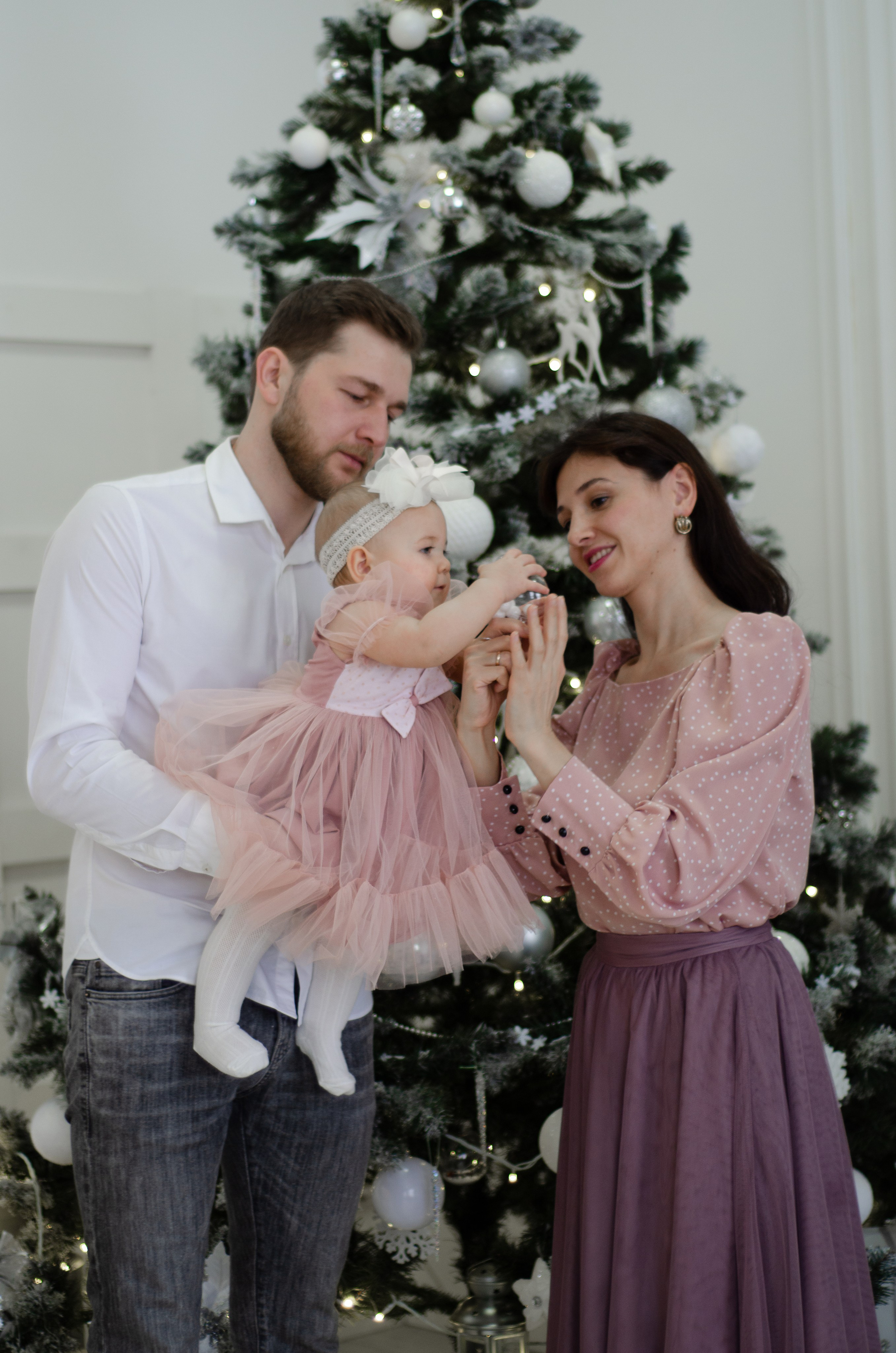 Семейная новогодняя фотосессия