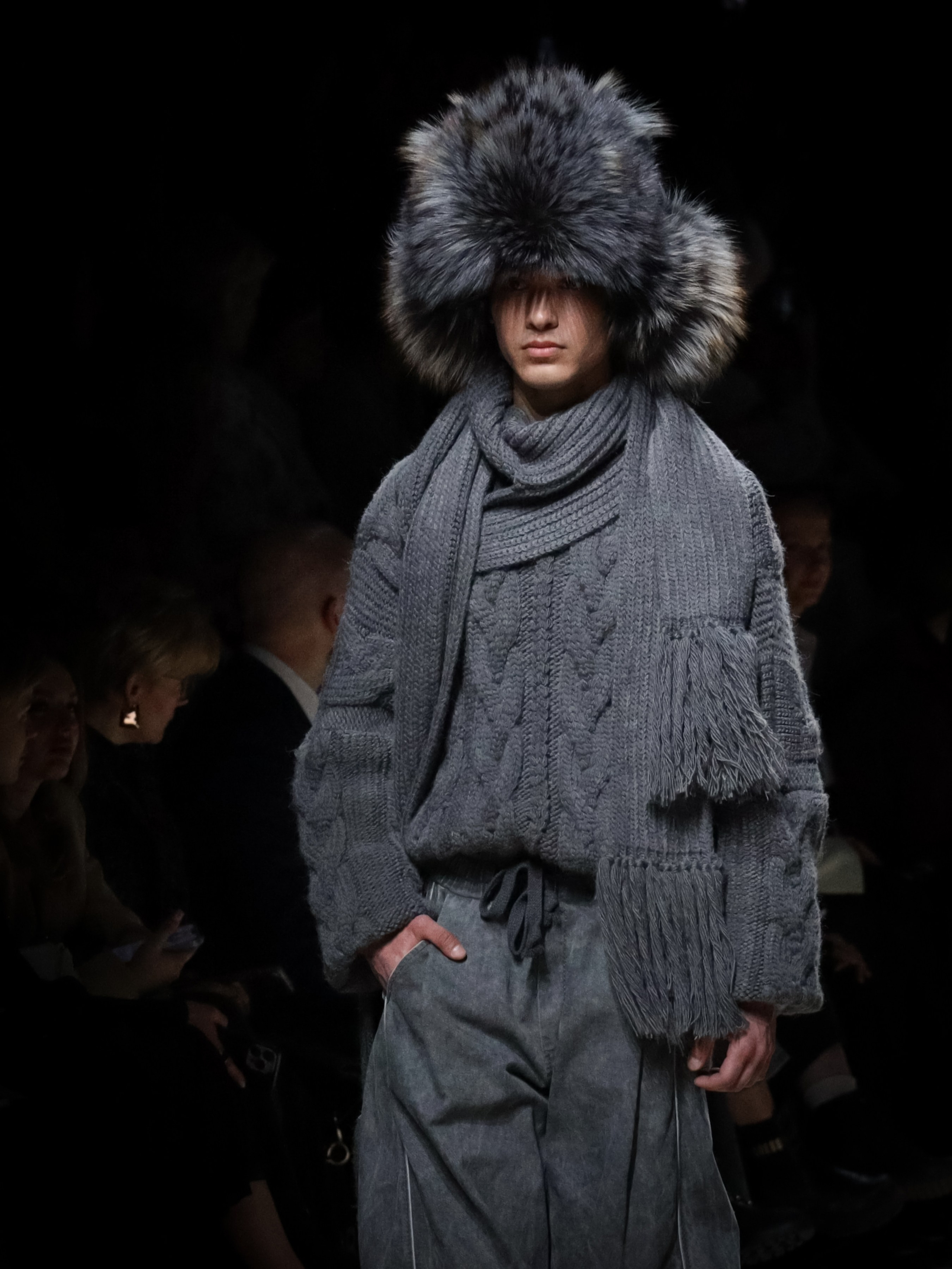 Фото с показа IGORGULYAEV MFW 19.03.26. Фотосессии и репортаж — Фотограф в Москве — Рина Серёгина