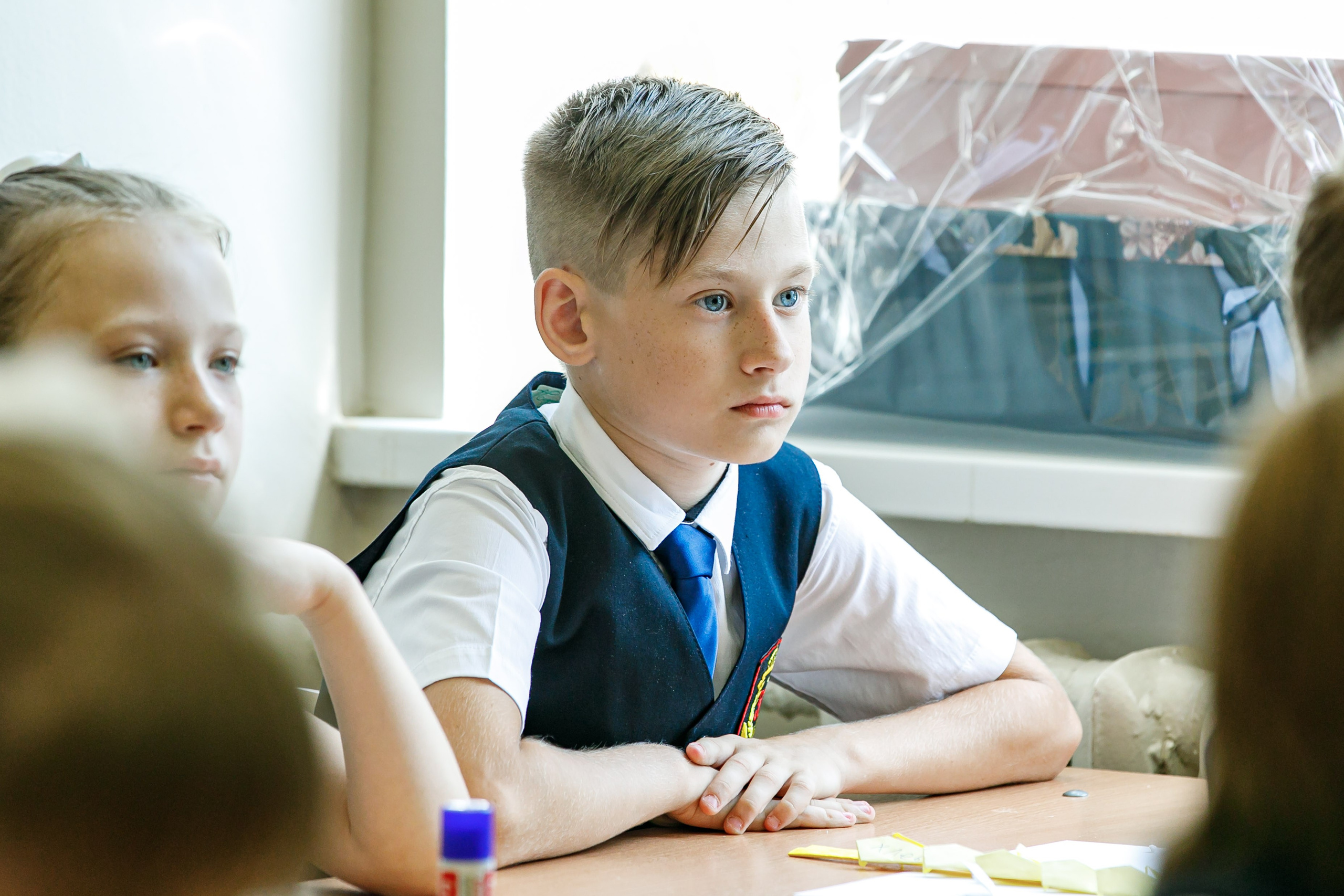 За партой. Семейный фотограф в Краснодаре