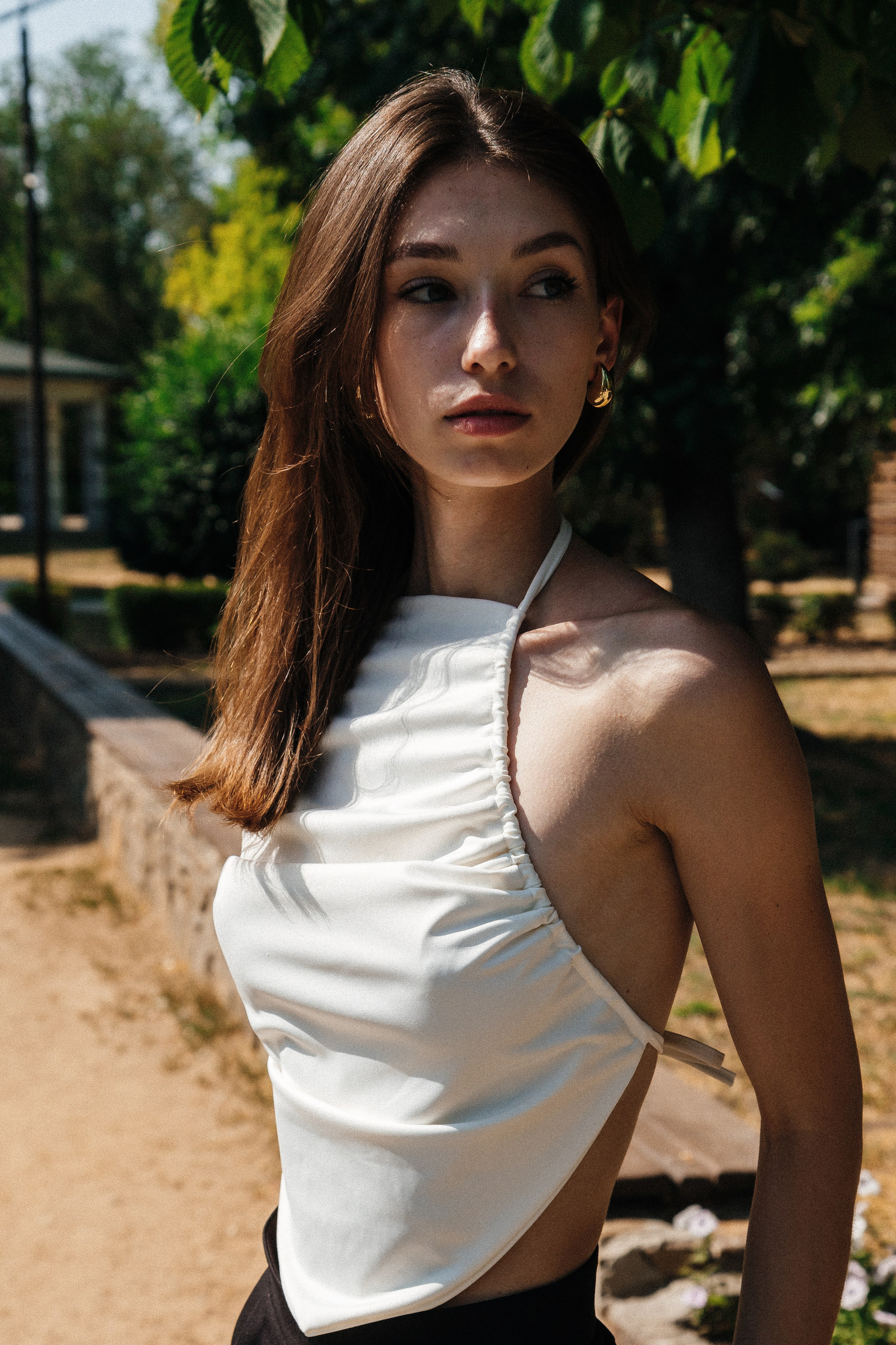 Лера в парке Горького. Фотограф Александр Бигари