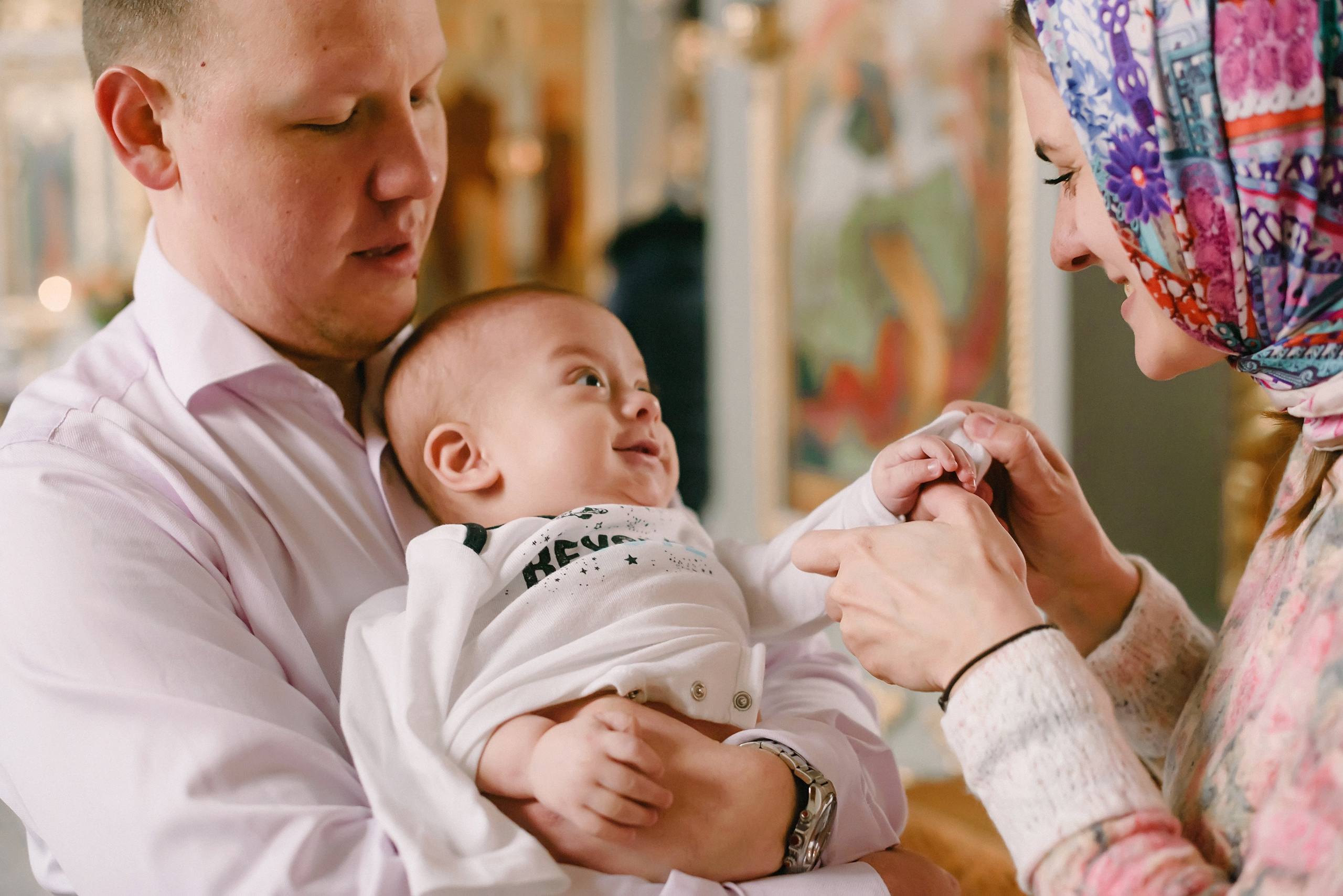 Таинство Крещения. Семейный и детский фотограф в Обнинске, Калуге, Москве