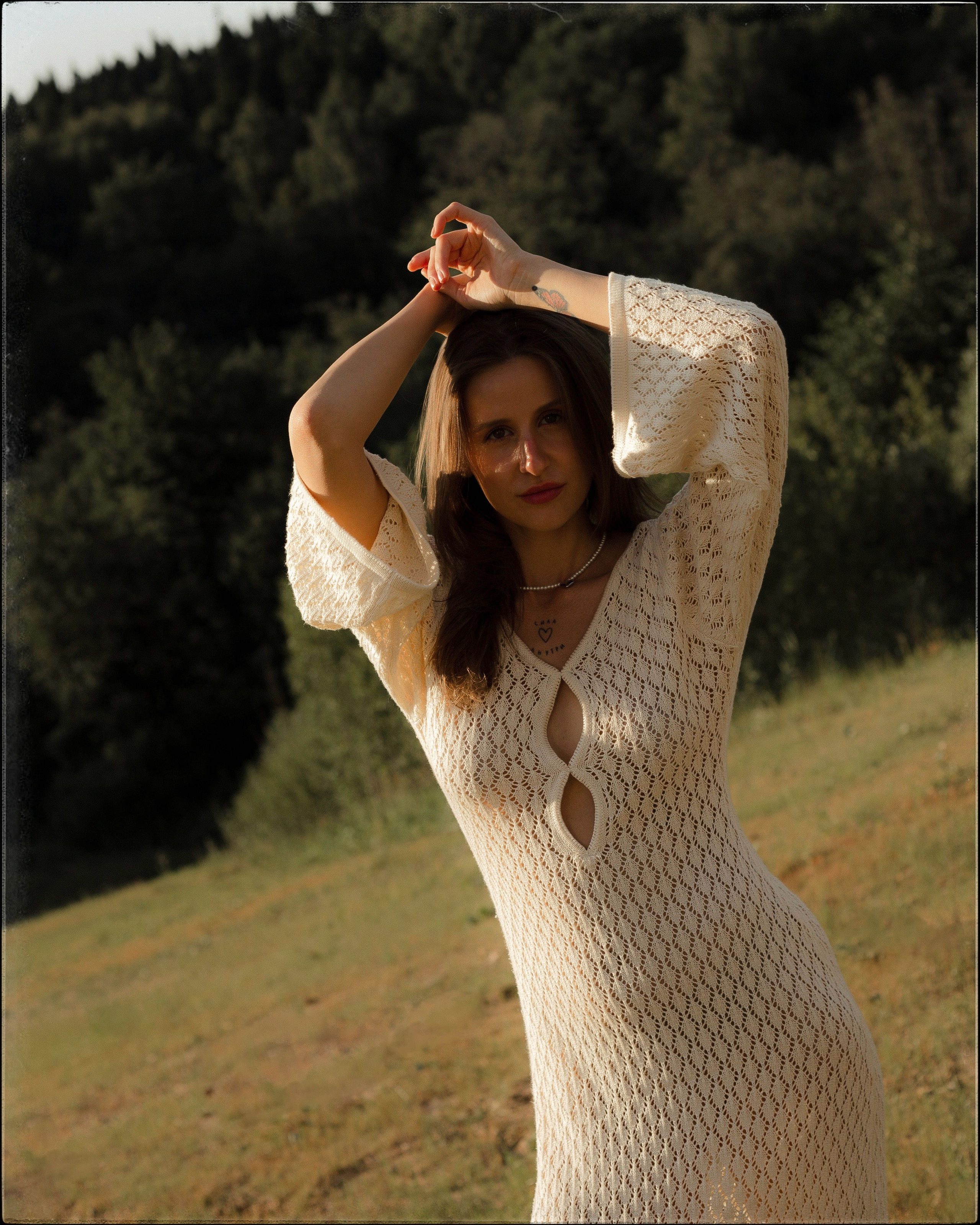 Съёмка в поле. Женский и лавстори фотограф в Москве Елена Аксютко