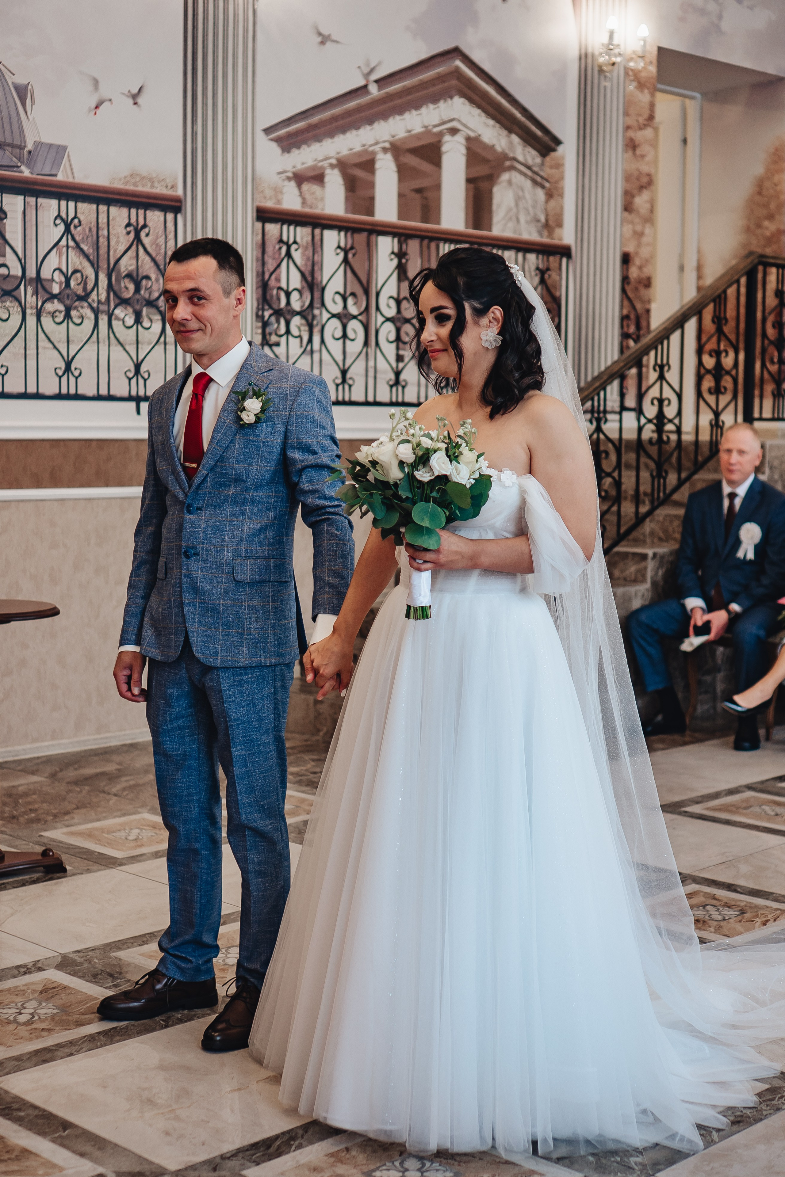 СВАДЕБНАЯ СЬЕМКА В ЗАГСЕ НА МОСКОВСКОМ ПРОСПЕКТЕ. Профессиональный фотограф, Санкт-Петербург — Виктория Богомолова