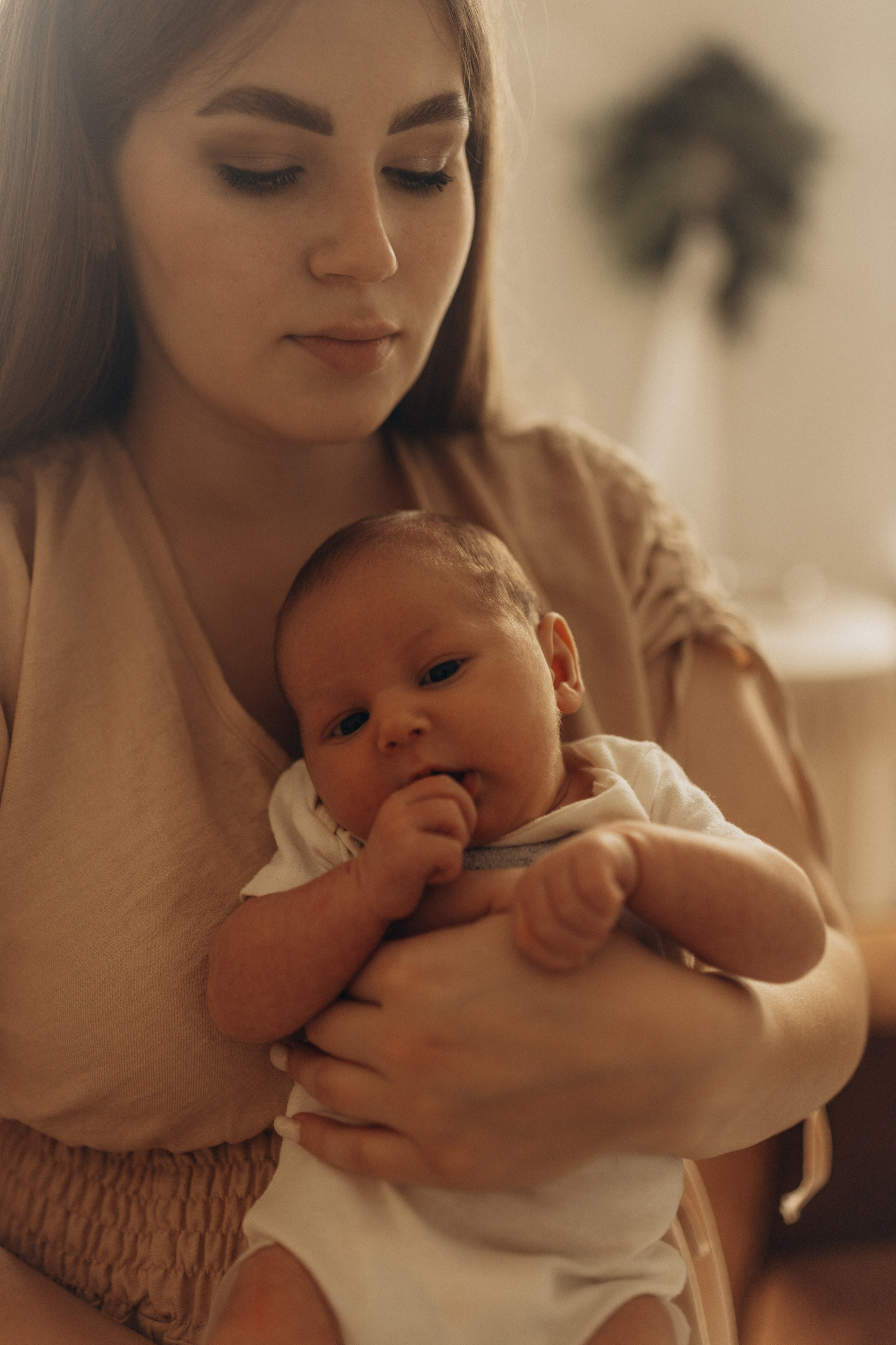 Мама и малыш. Первый месяц вместе. Фотограф в Ставрополе Svetlana Matveeva