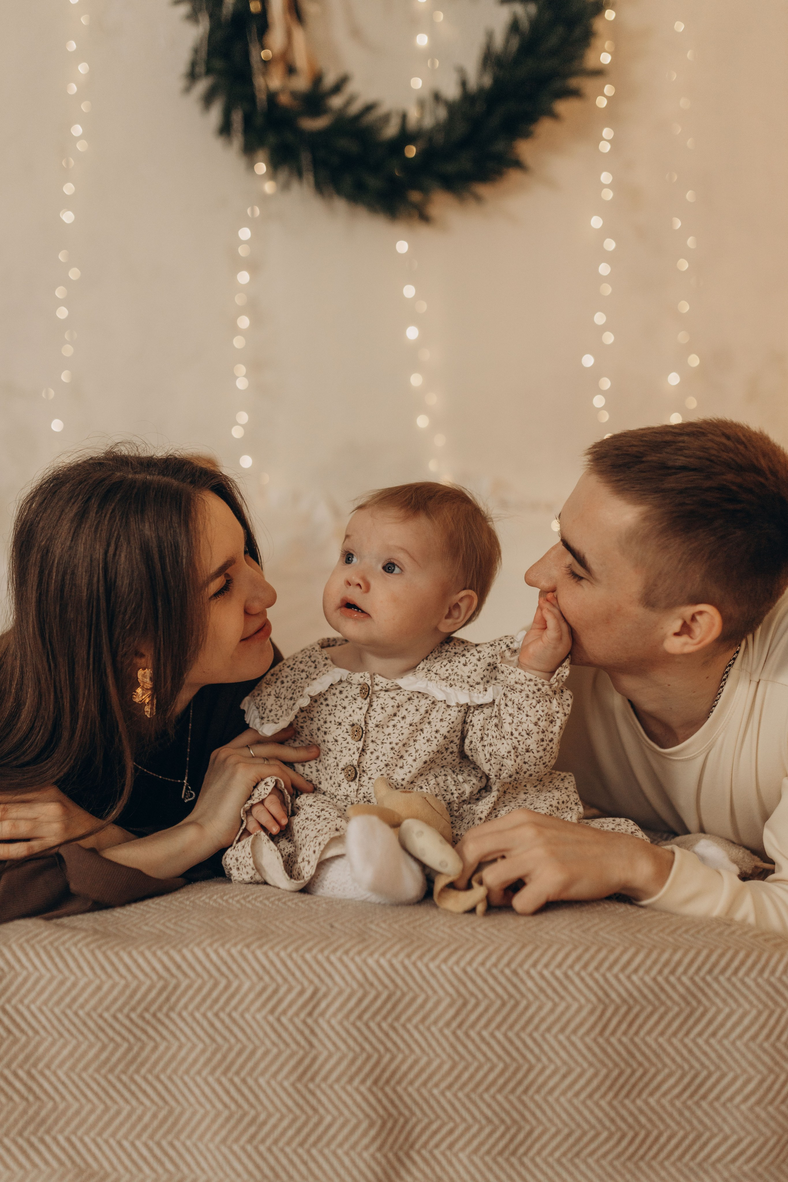 Новогодняя история Дмитрия, Полины и Анюты. Фотограф в Ставрополе Svetlana Matveeva