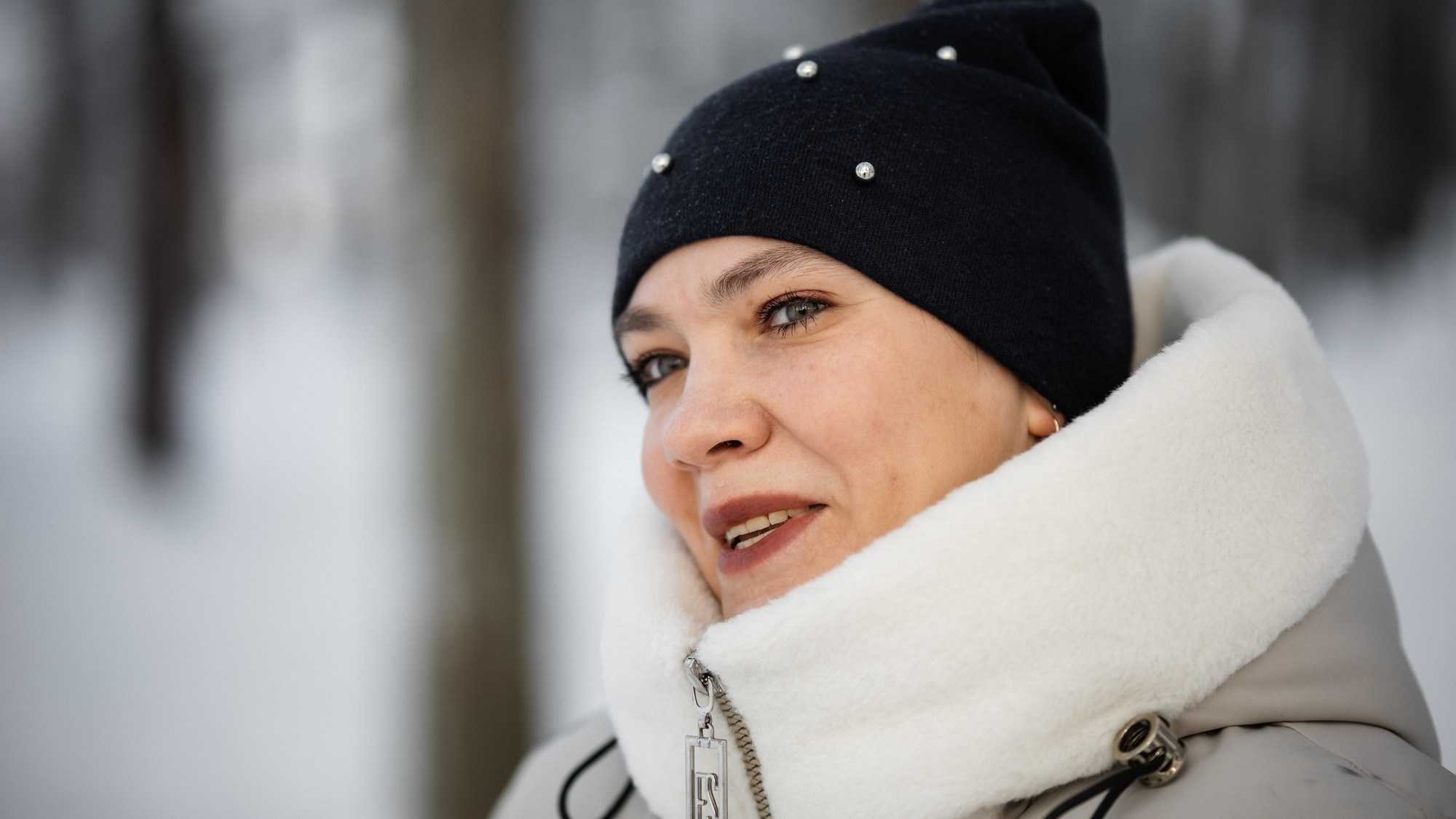 В зимнем парке с Юлией. Свадебный и семейный фотограф в г. Волхов Алексей Кочерыжкин