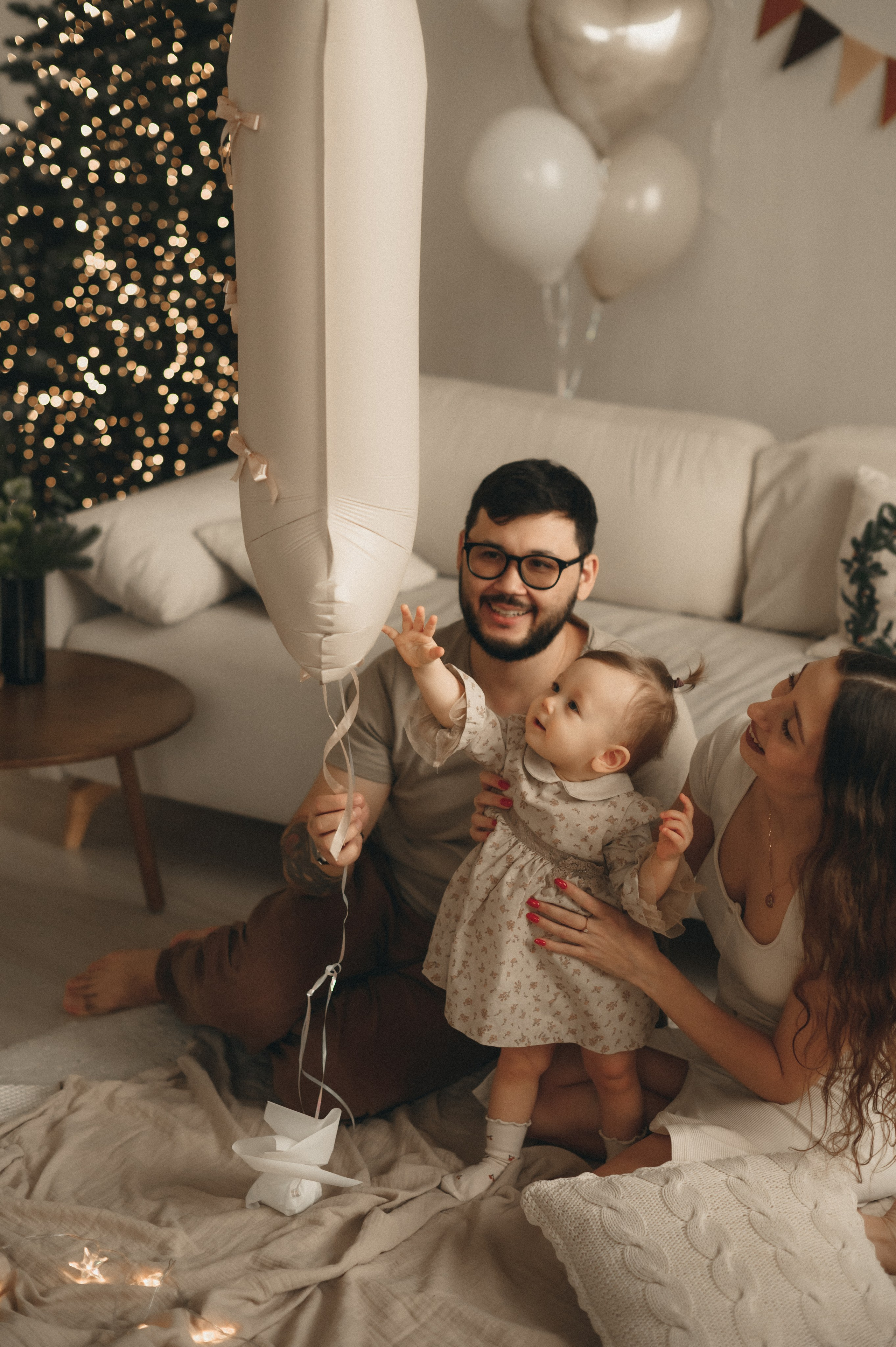 Первый и Годик и Новый Год Леи. Семейный фотограф в г. Ставрополь, Сорокина Мария