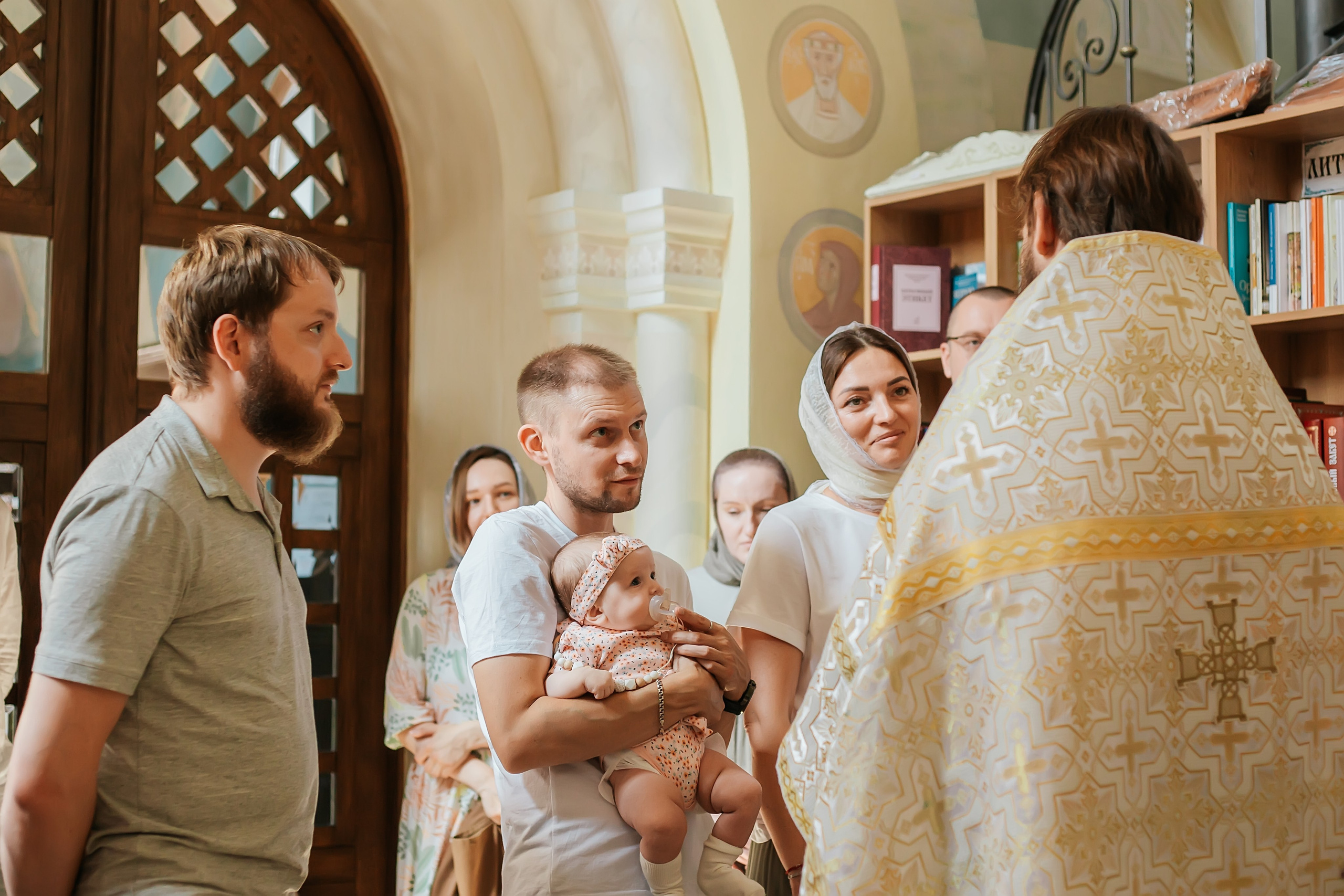 Крещение Валерии. Школьный и детский фотограф Старожилово