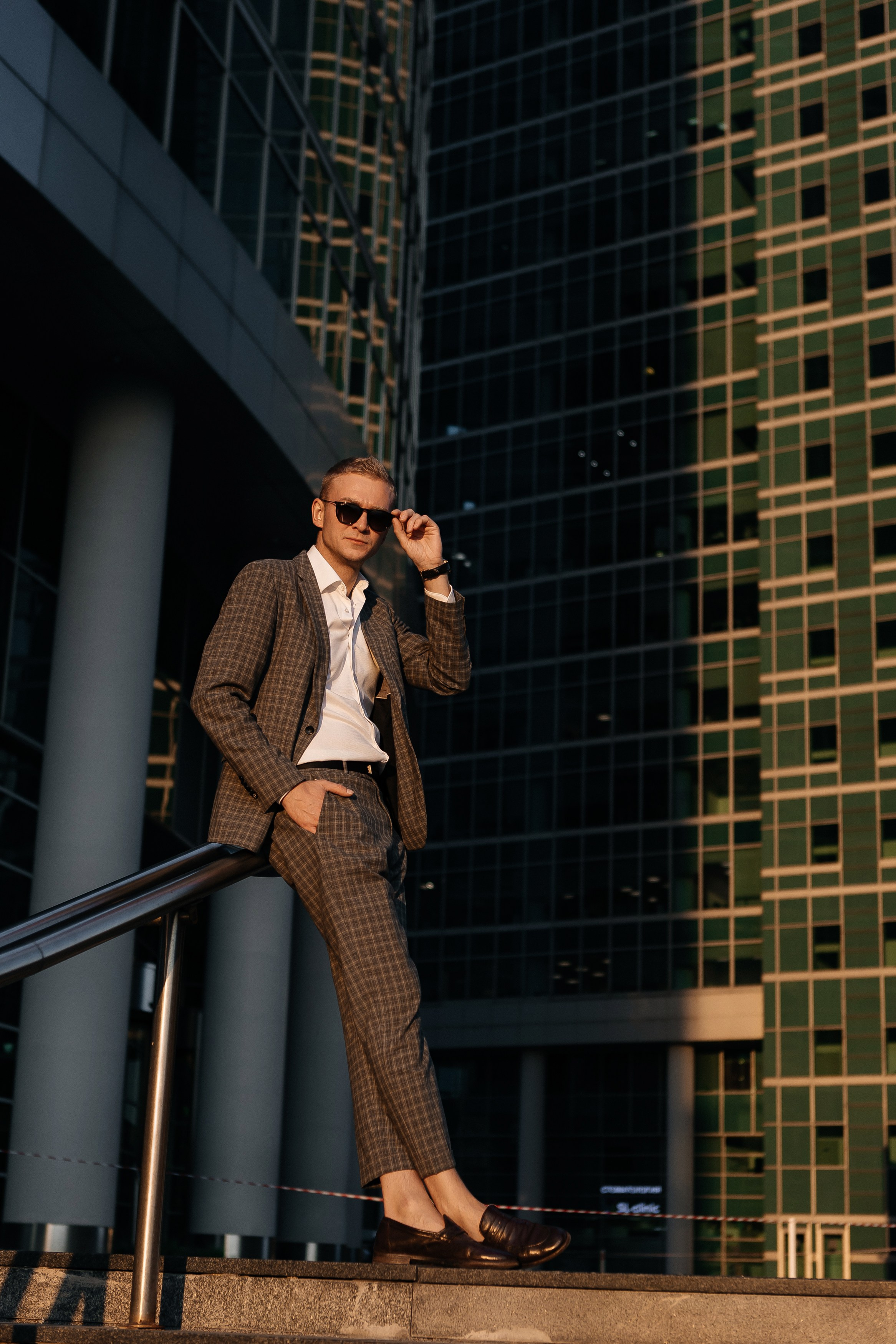 Moscow City бизнес портрет. Фотограф в Москве Дмитрий Жарков