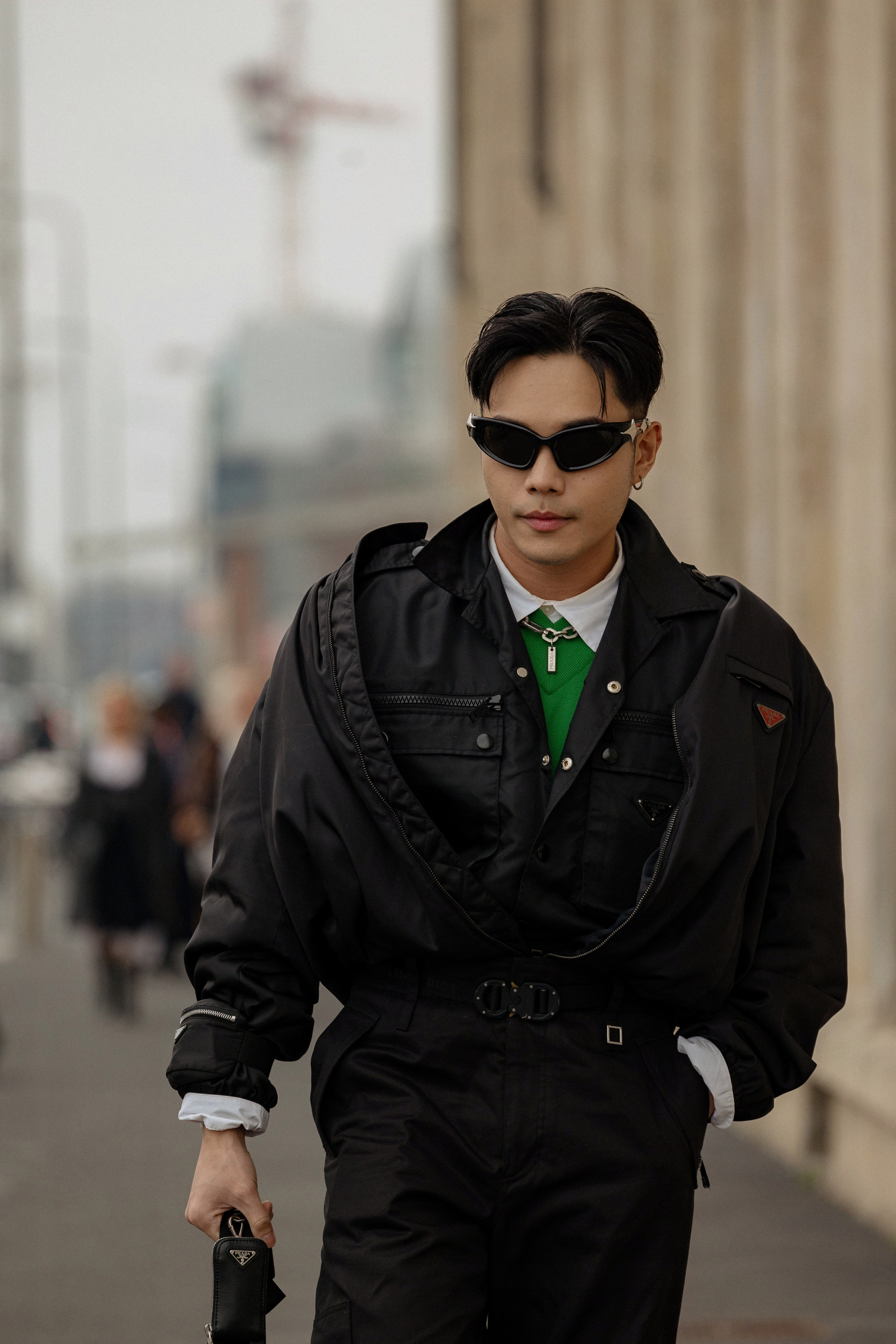 Milan Mens fashion week FW 24/25 PRADA. Photographer in Milan Ivan Goncharov