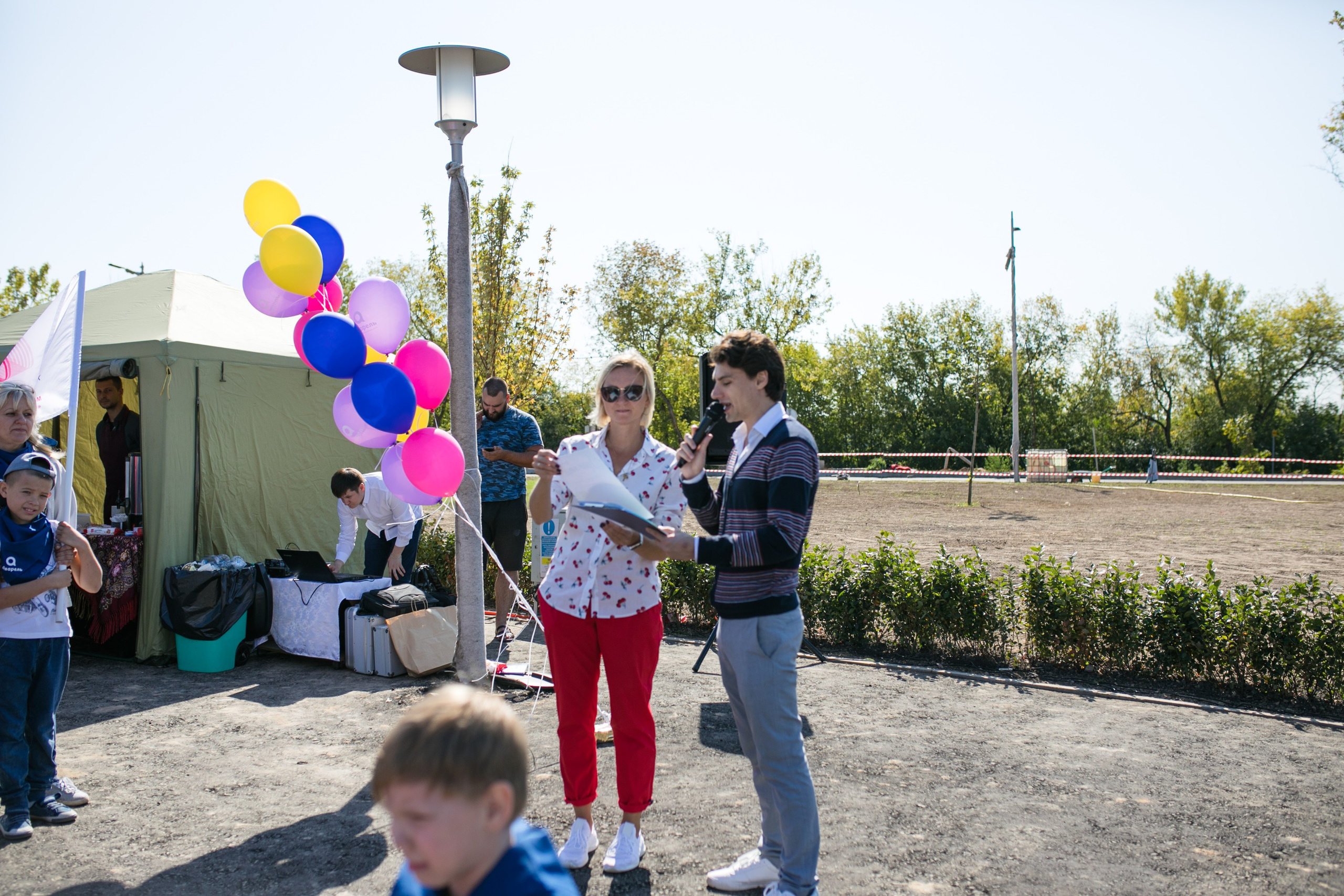 Экологическая акция «Акварельная аллея» ТРЦ Акварель Парк г. Пушкино. Портретный фотограф в Москве Анна Лукерьина