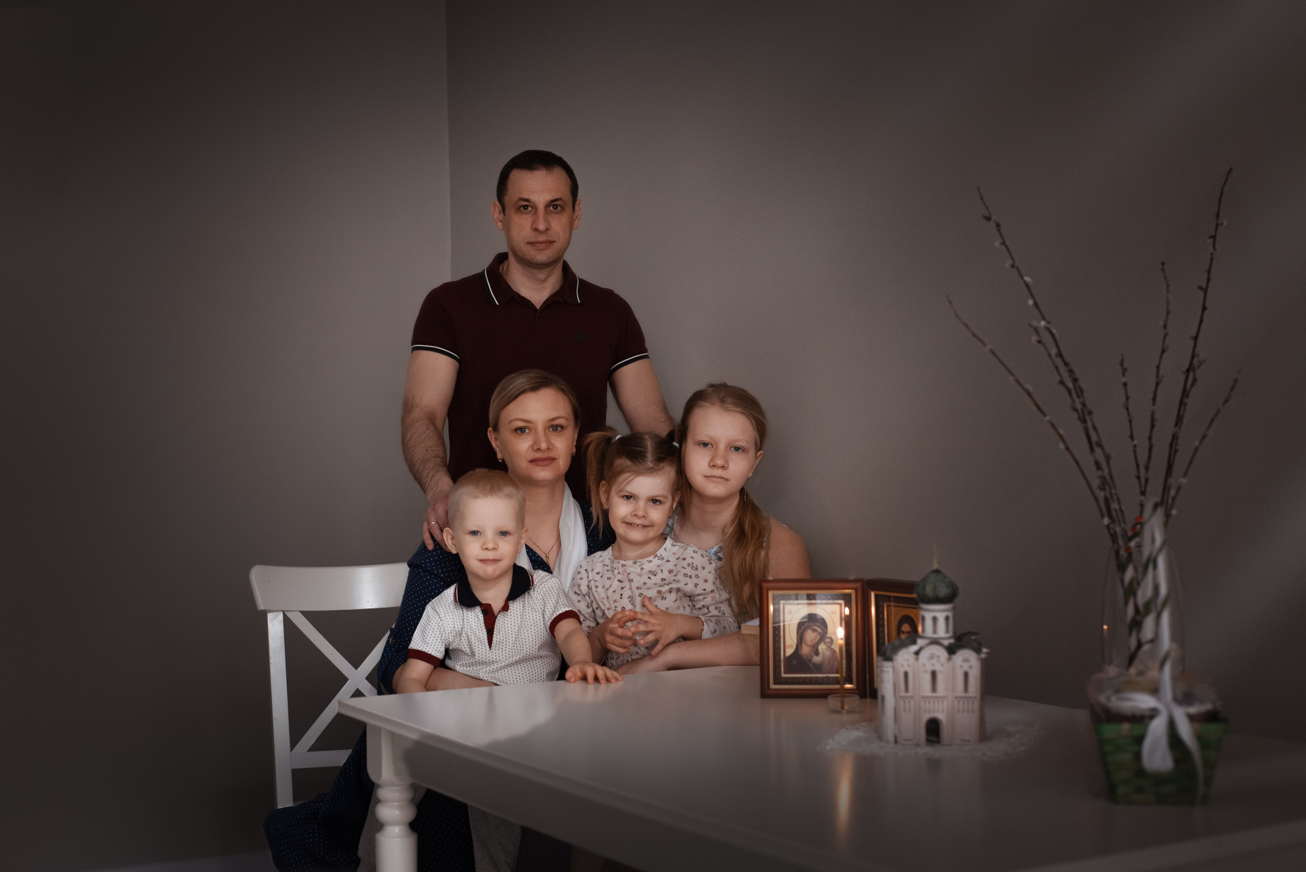 Семейная фотосессия дома. Душевная фотография от сердца к сердцу Марина Жиделева фотограф Москва