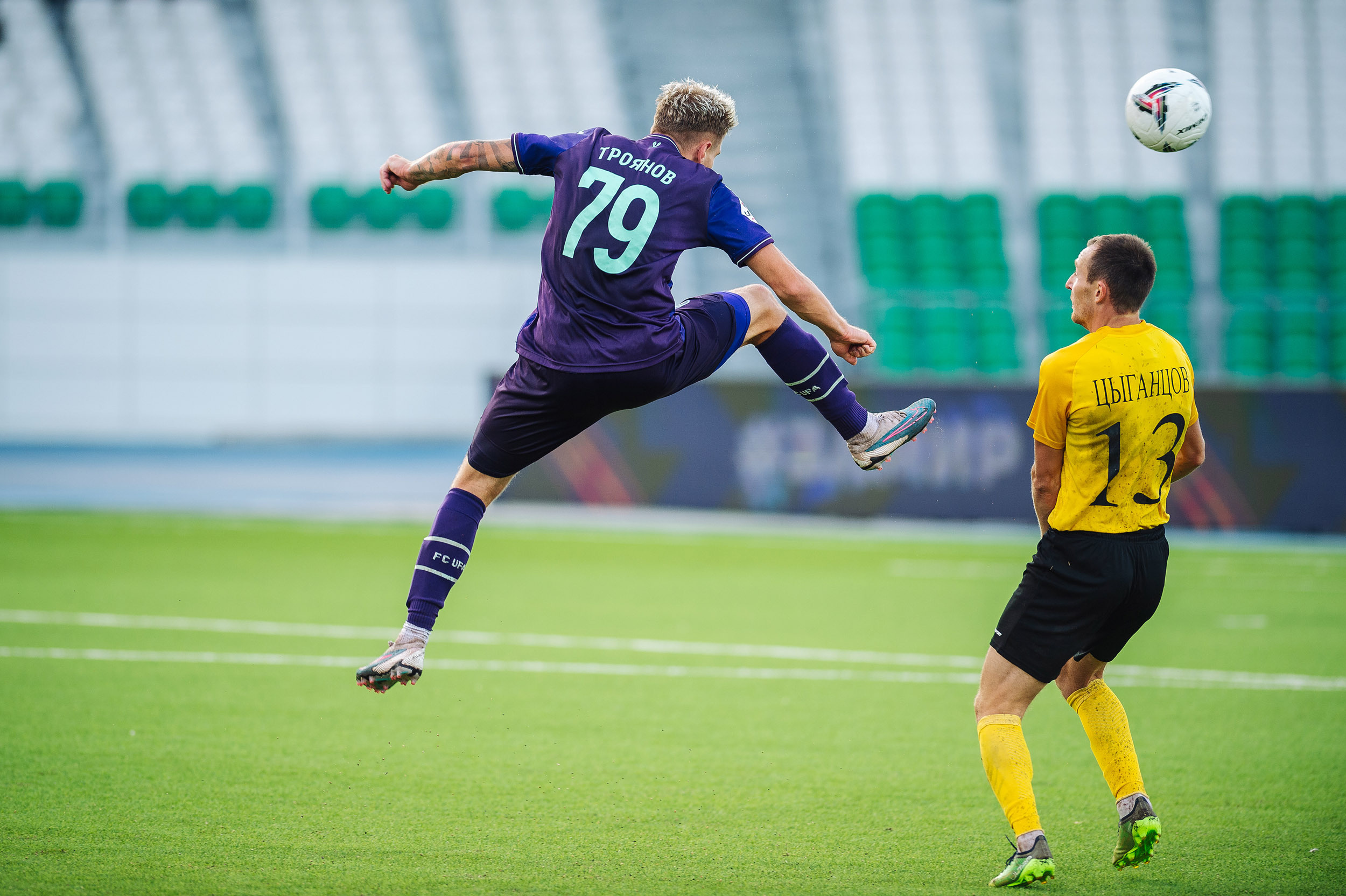 ⚽LEON-Вторая Лига А. 7 тур. «Уфа» — ФК «Волга». Спортивный фотограф в Уфе Евгений Буров