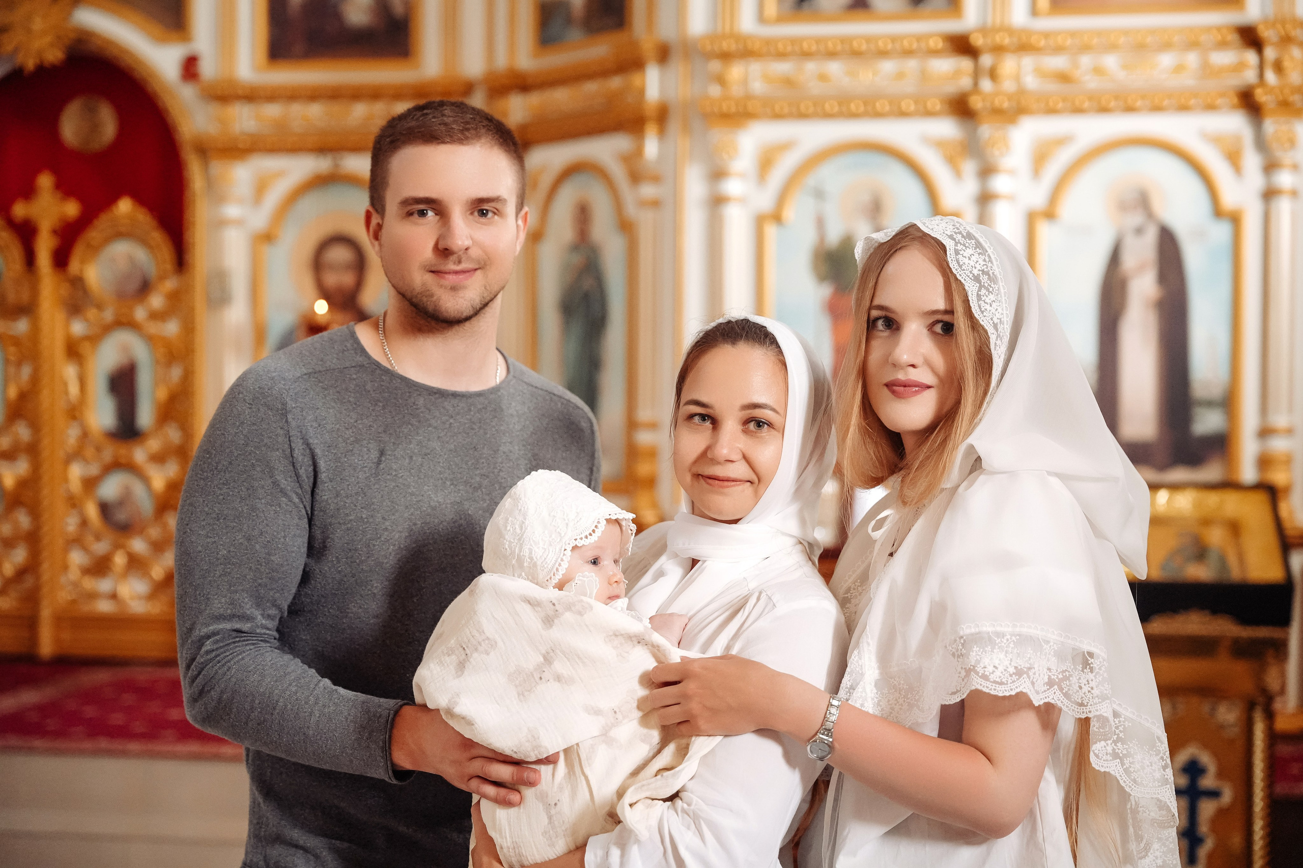 Крещение Александры. Семейный и свадебный фотограф в Ульяновске Арина Авдеева