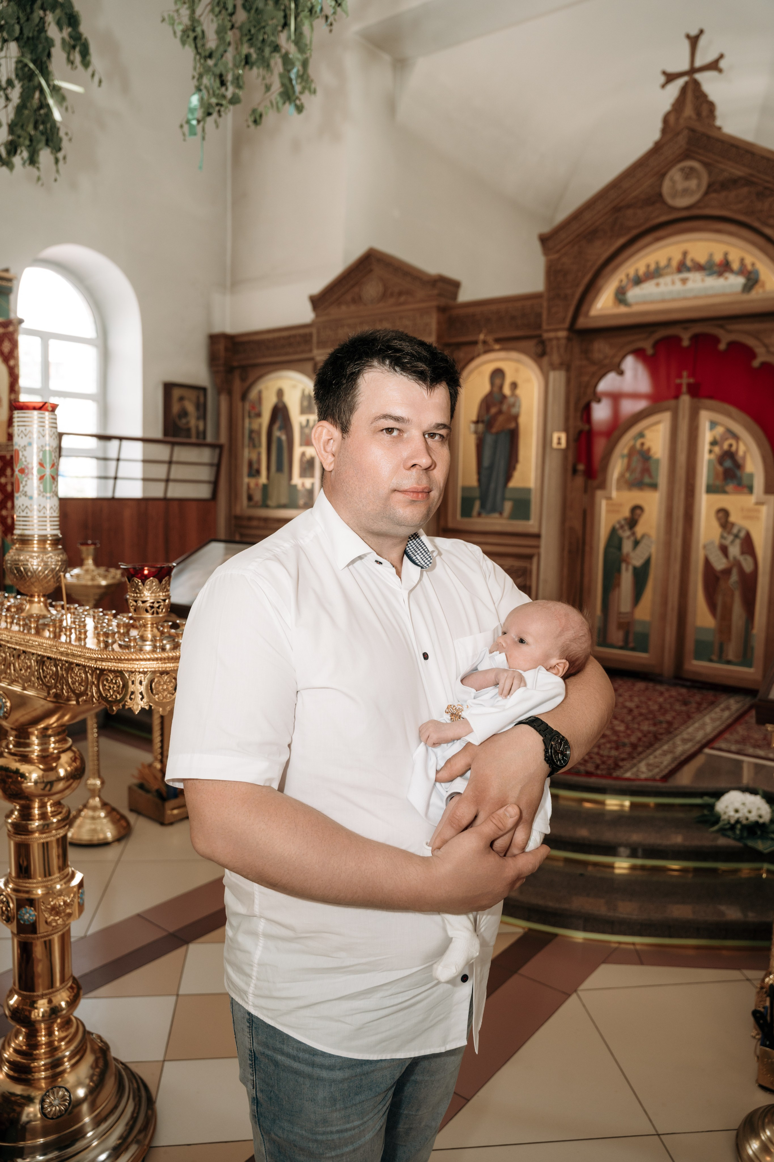 Крещение Гордея. Семейный и свадебный фотограф в Ульяновске Арина Авдеева