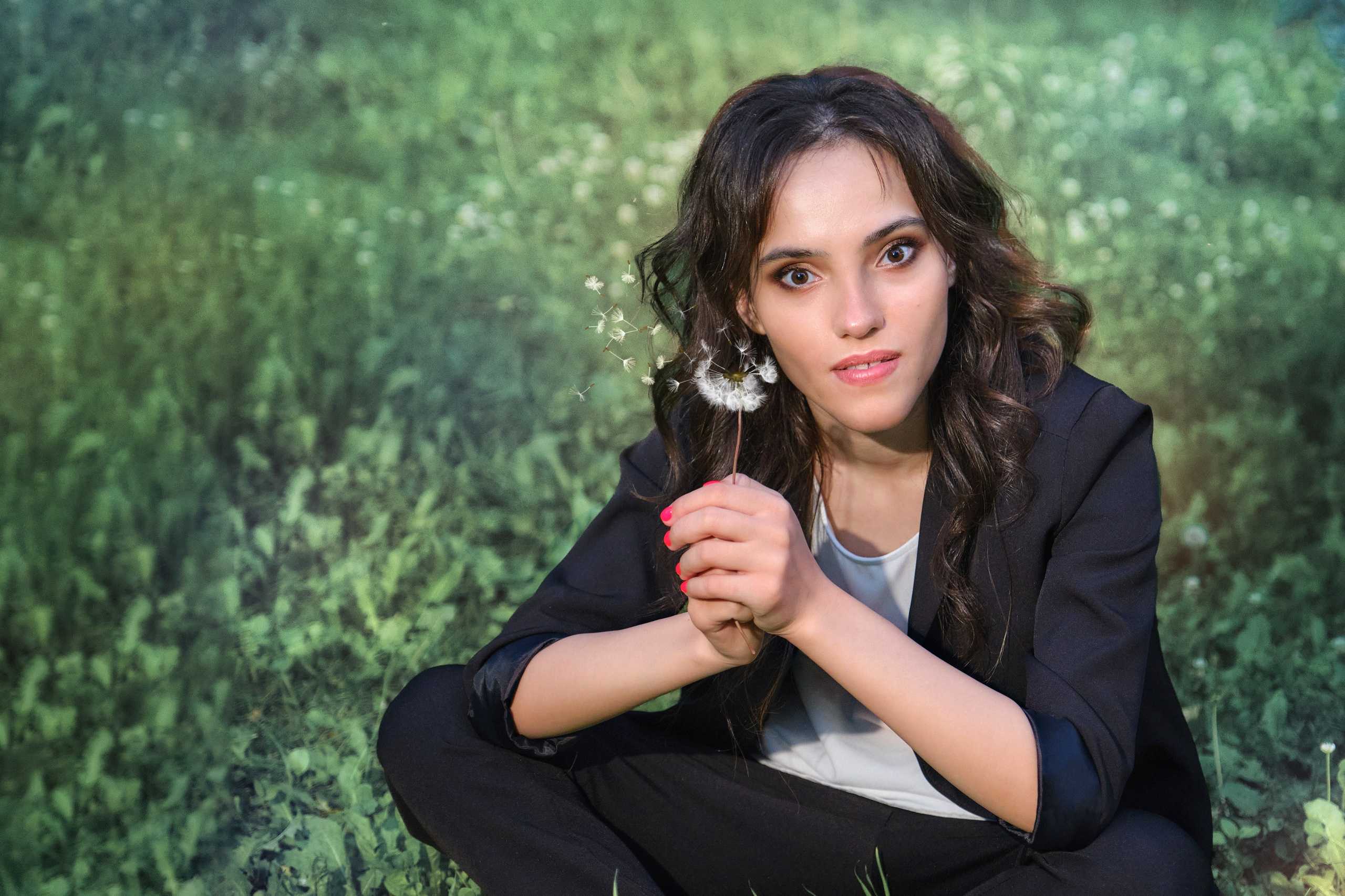 Летняя фотосессия на природе, в лесу, на улице. Семейная с детьми