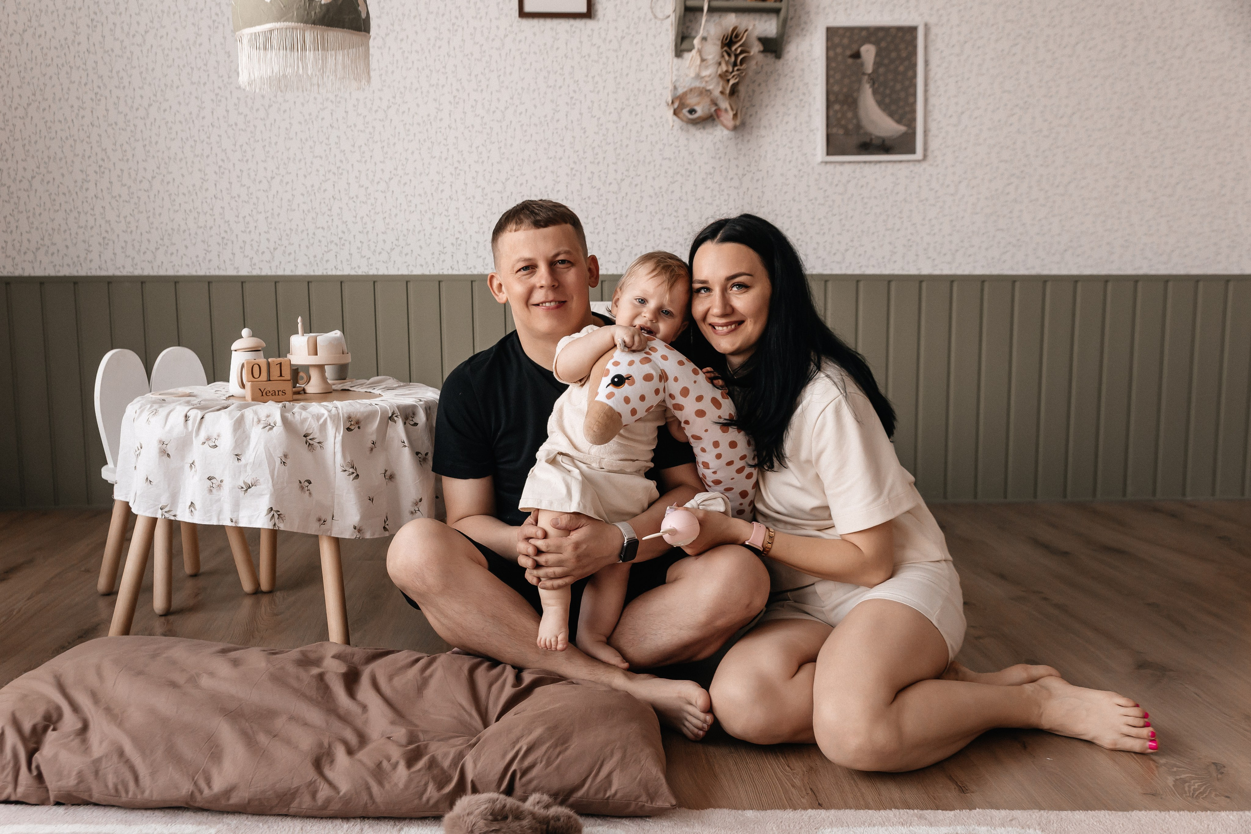 Ксюше 1 годик. Семейный фотограф Минск Усова Ольга