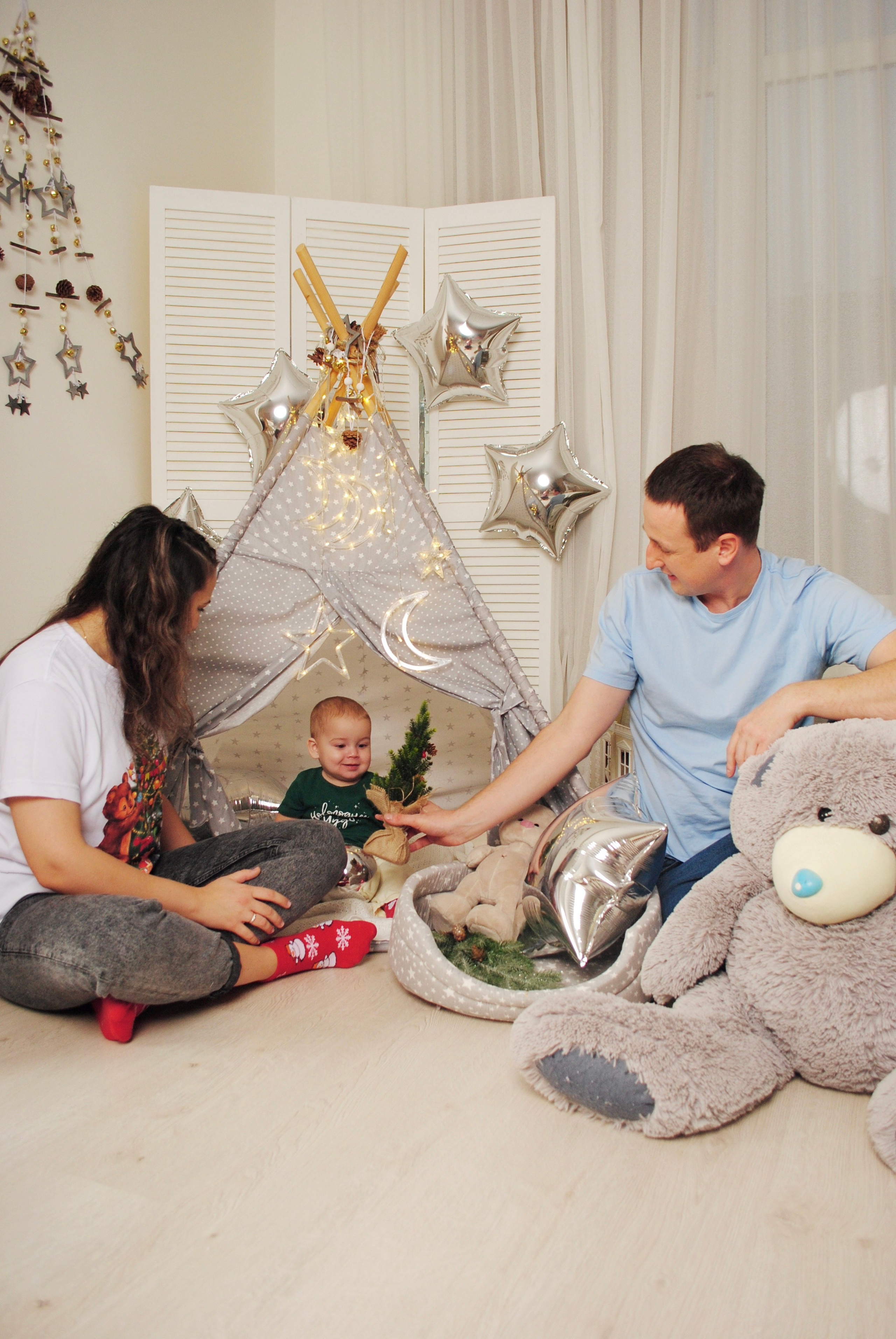 Дарья и семья. Фотограф Мария Мусаелян