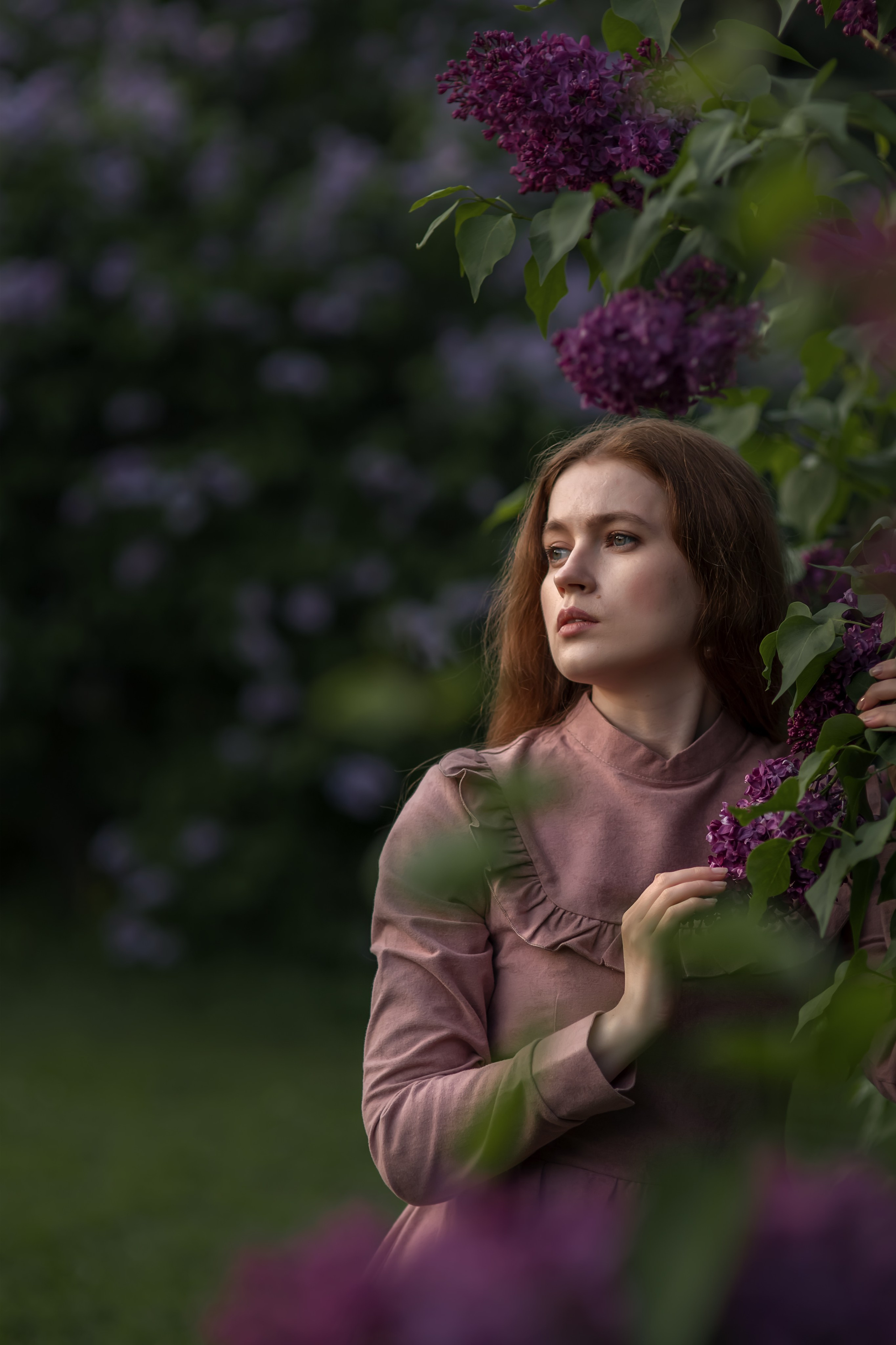 Фотосессия в цветении. Семейный и женский фотограф в Москве Ирина Романова