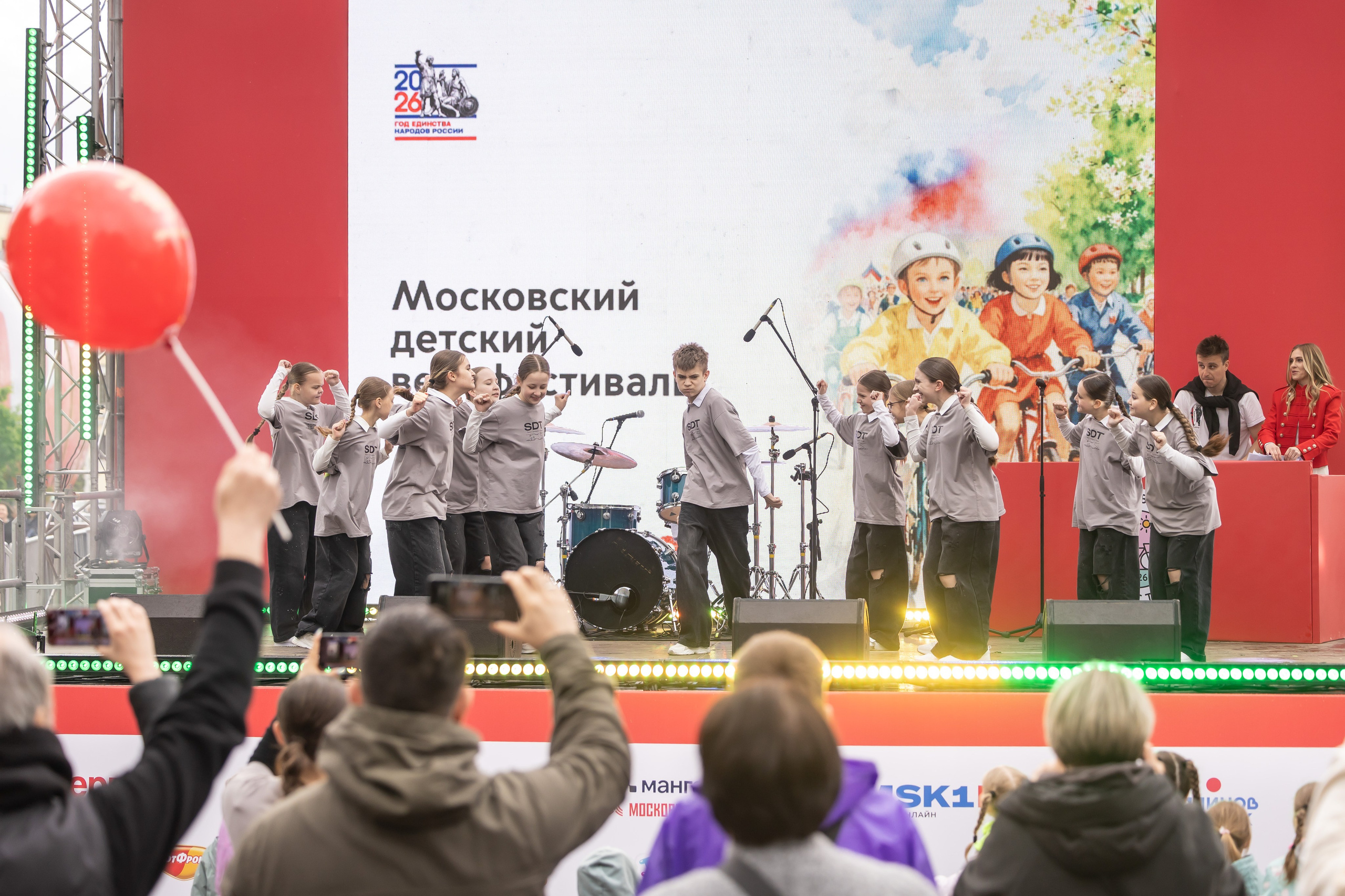 Детский велофестиваль на Цветном бульваре. Фотограф Владимир Охрименко