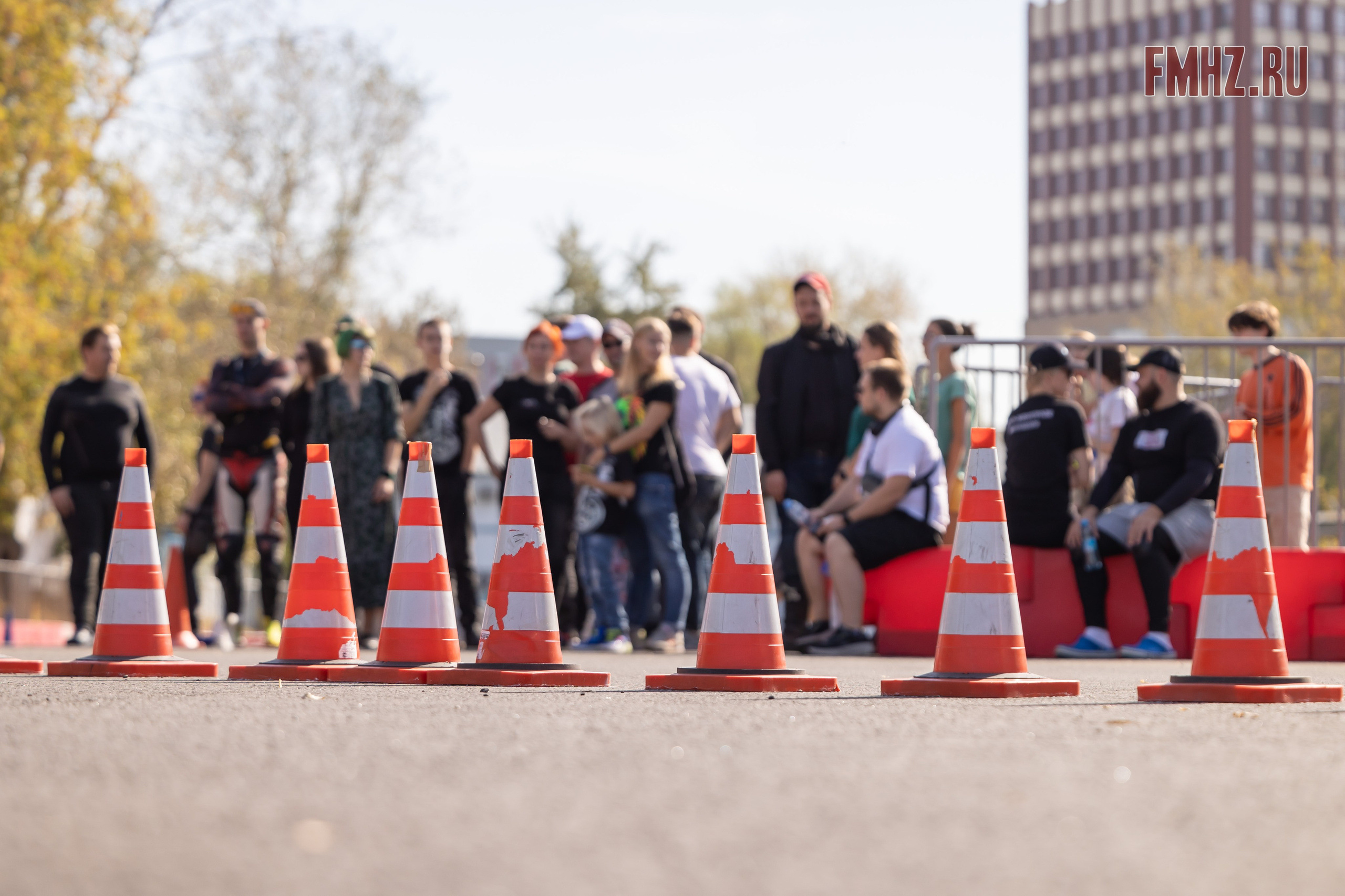Соревнования по мотоджимхане на площадке Мосгортранс 15.09.2024. Фотограф Владимир Охрименко